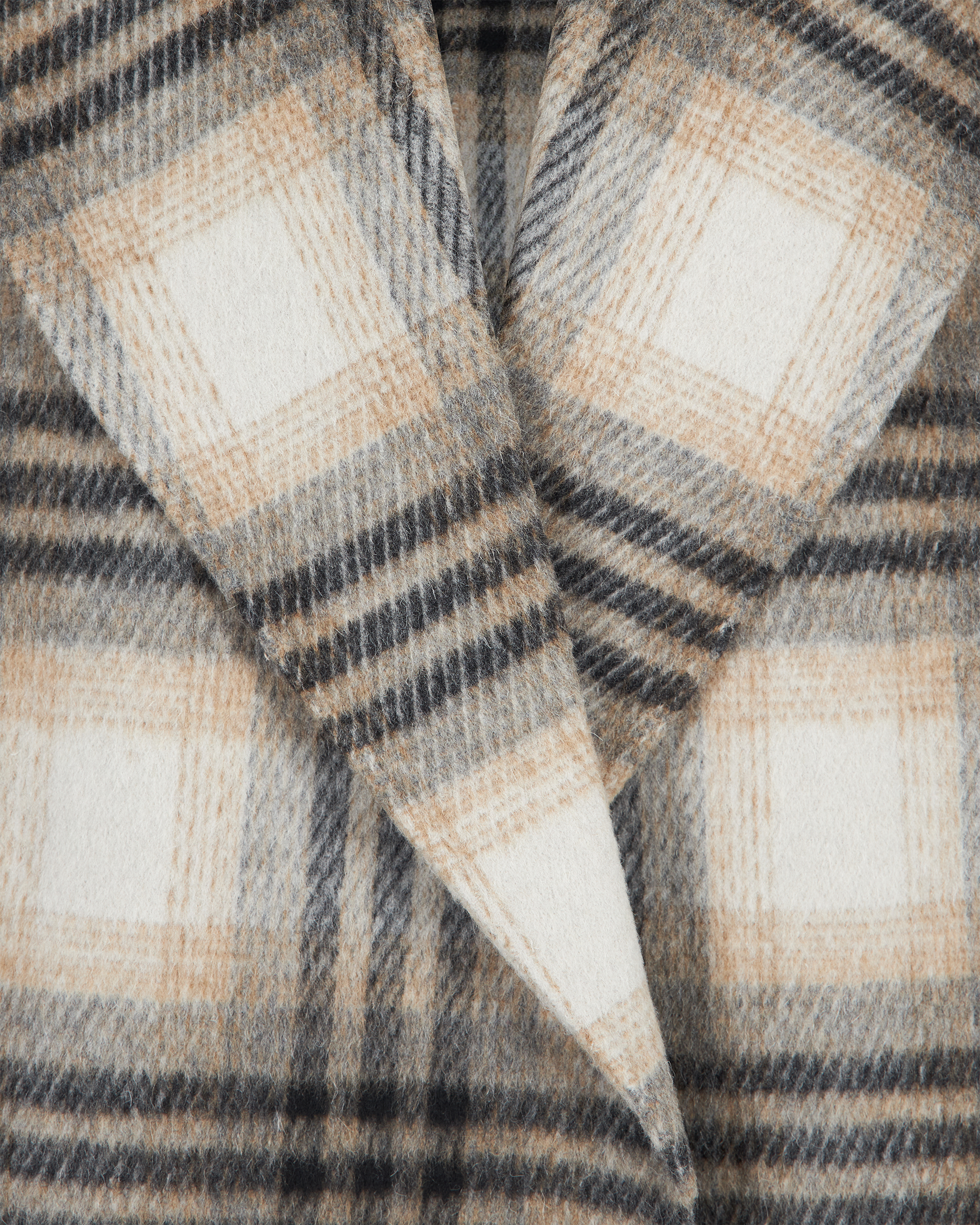 Finley Plaid Coat - DIHSAN