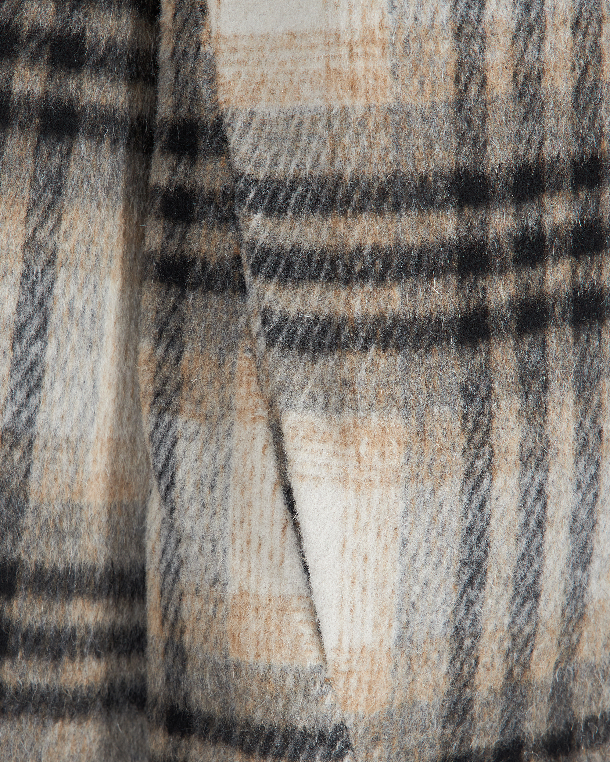 Finley Plaid Coat - DIHSAN