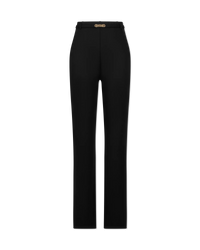 Lennon Turn-Lock Belted Ponte Legging - DIHSAN