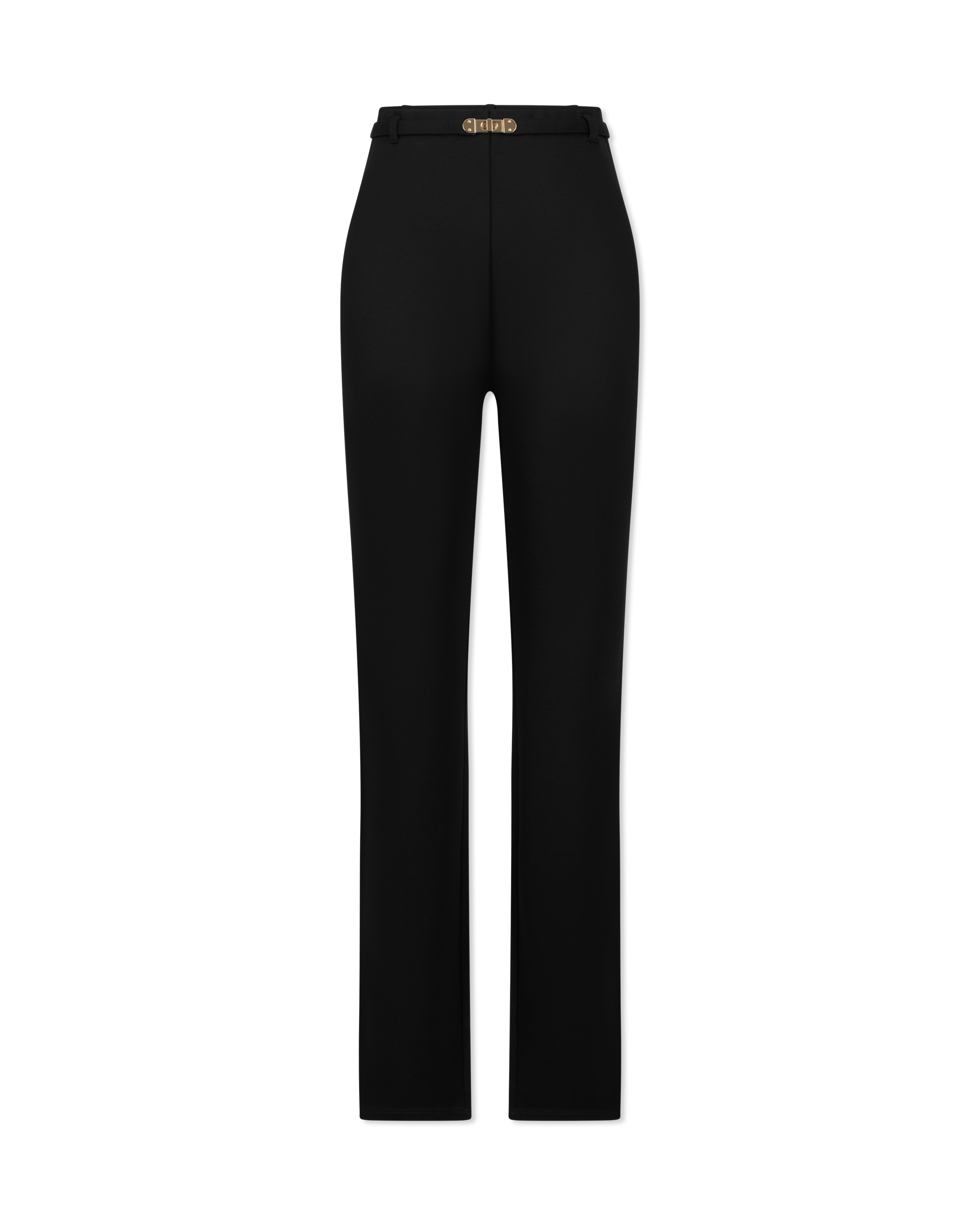 Lennon Turn-Lock Belted Ponte Legging