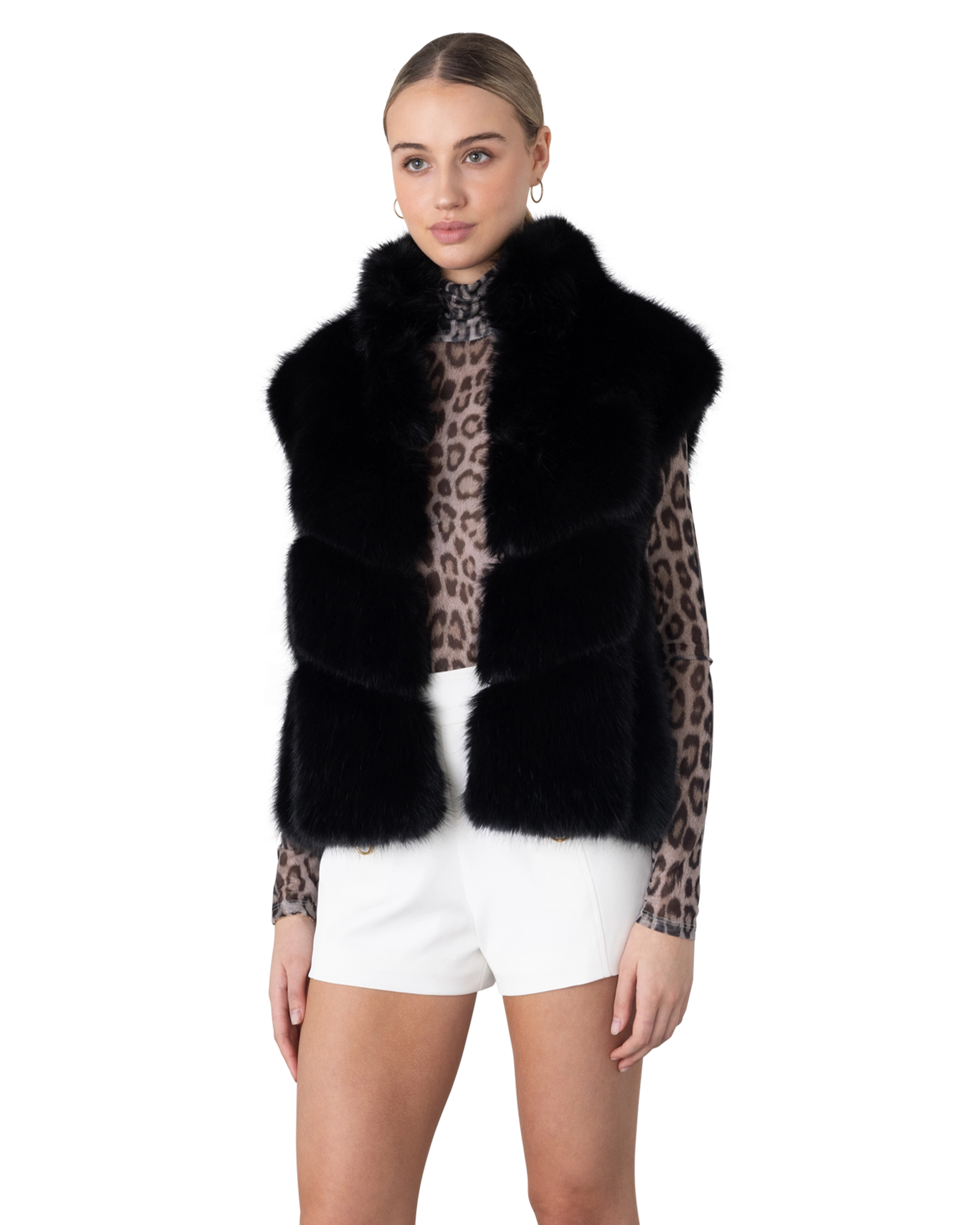Generation Love Rosario Faux Fur Vest