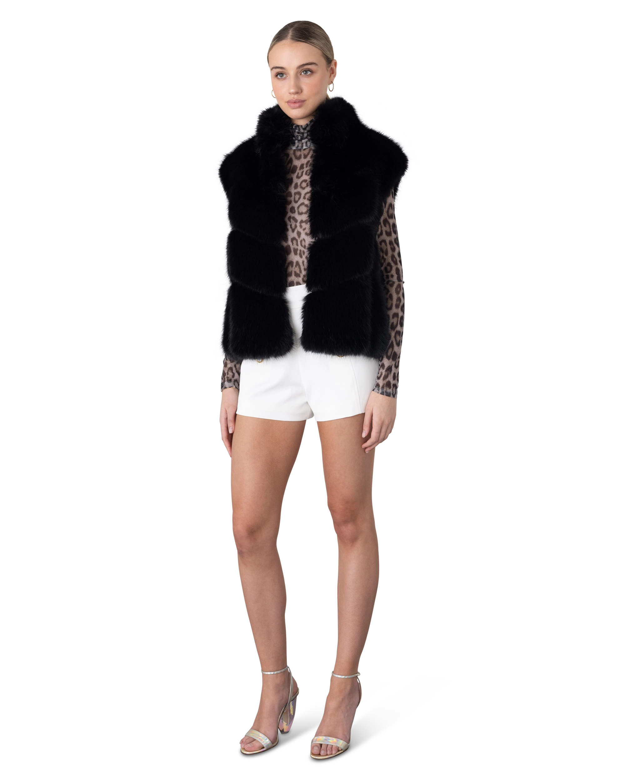 Generation Love Rosario Faux Fur Vest
