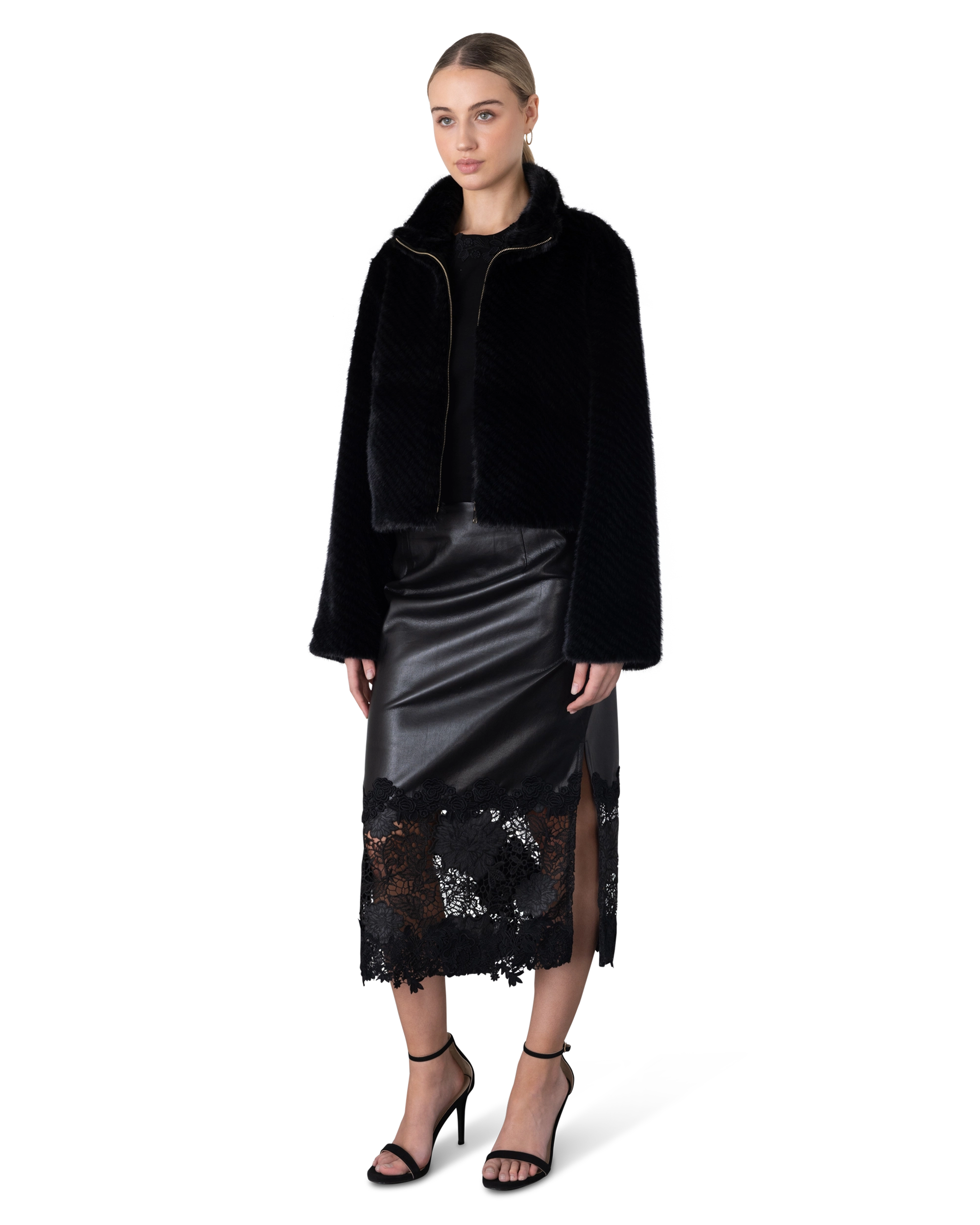 Generation Love Roxi Faux Fur Coat