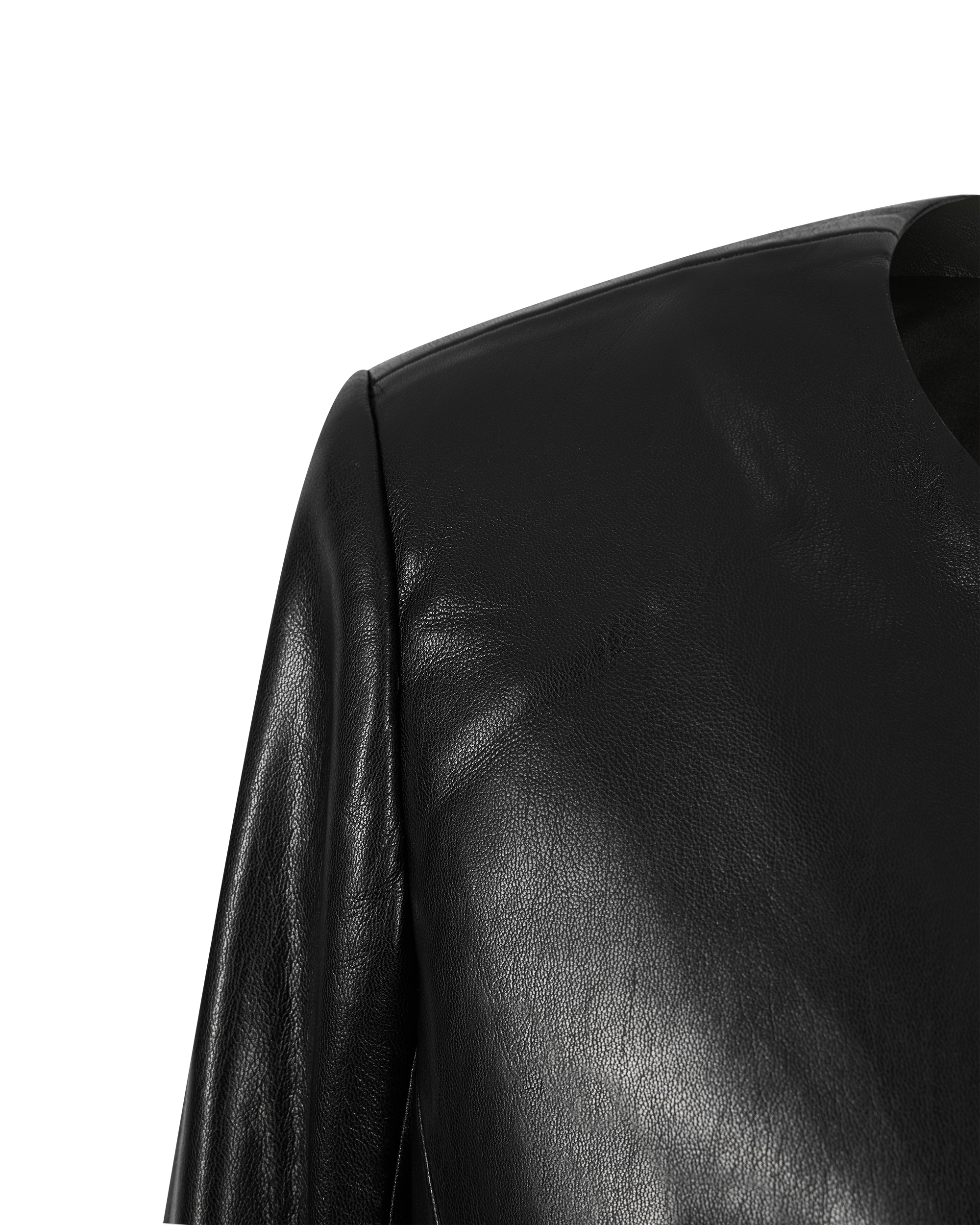 Marko Vegan Leather Blazer