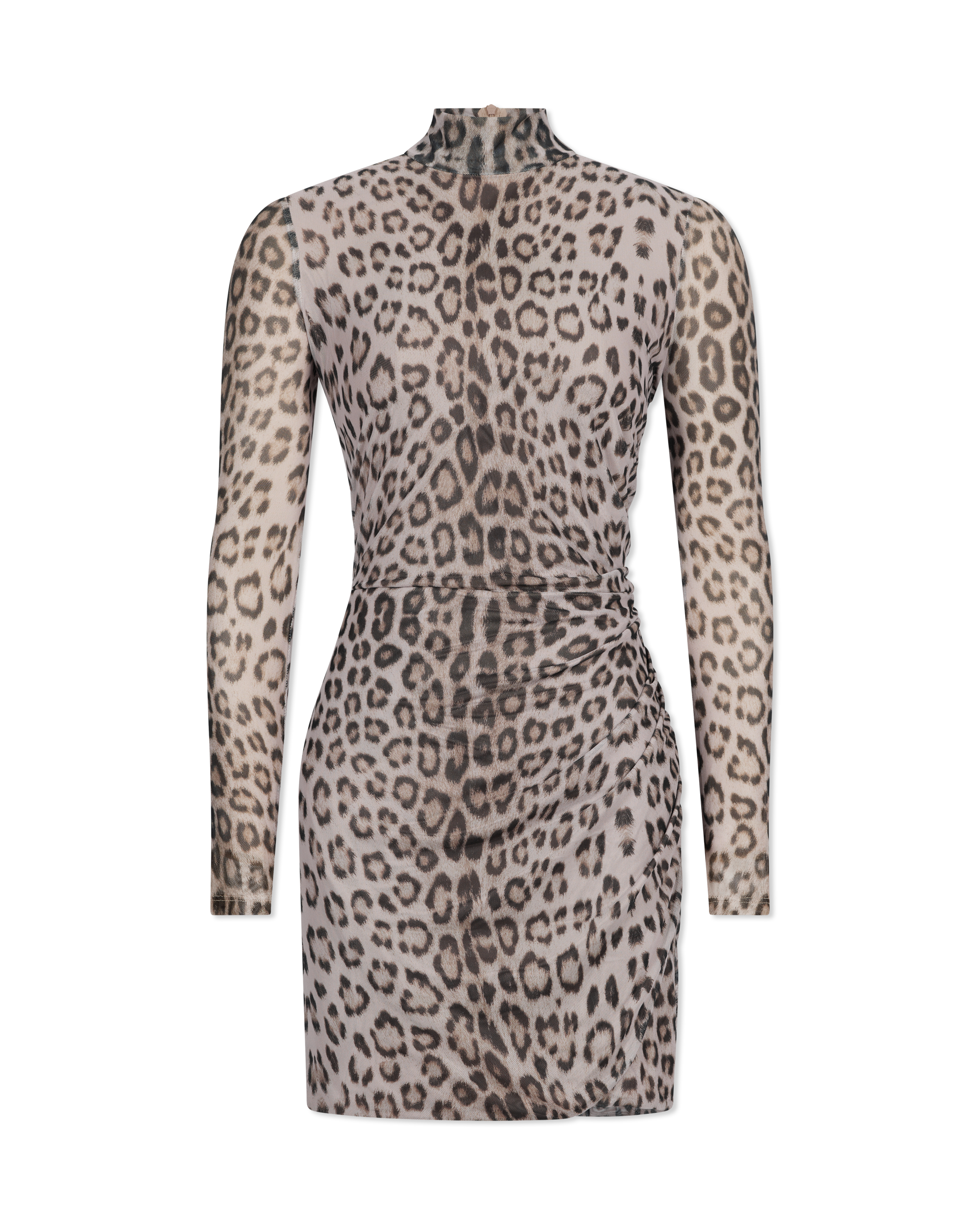 Talulla Leo Mesh Mini Dress - DIHSAN