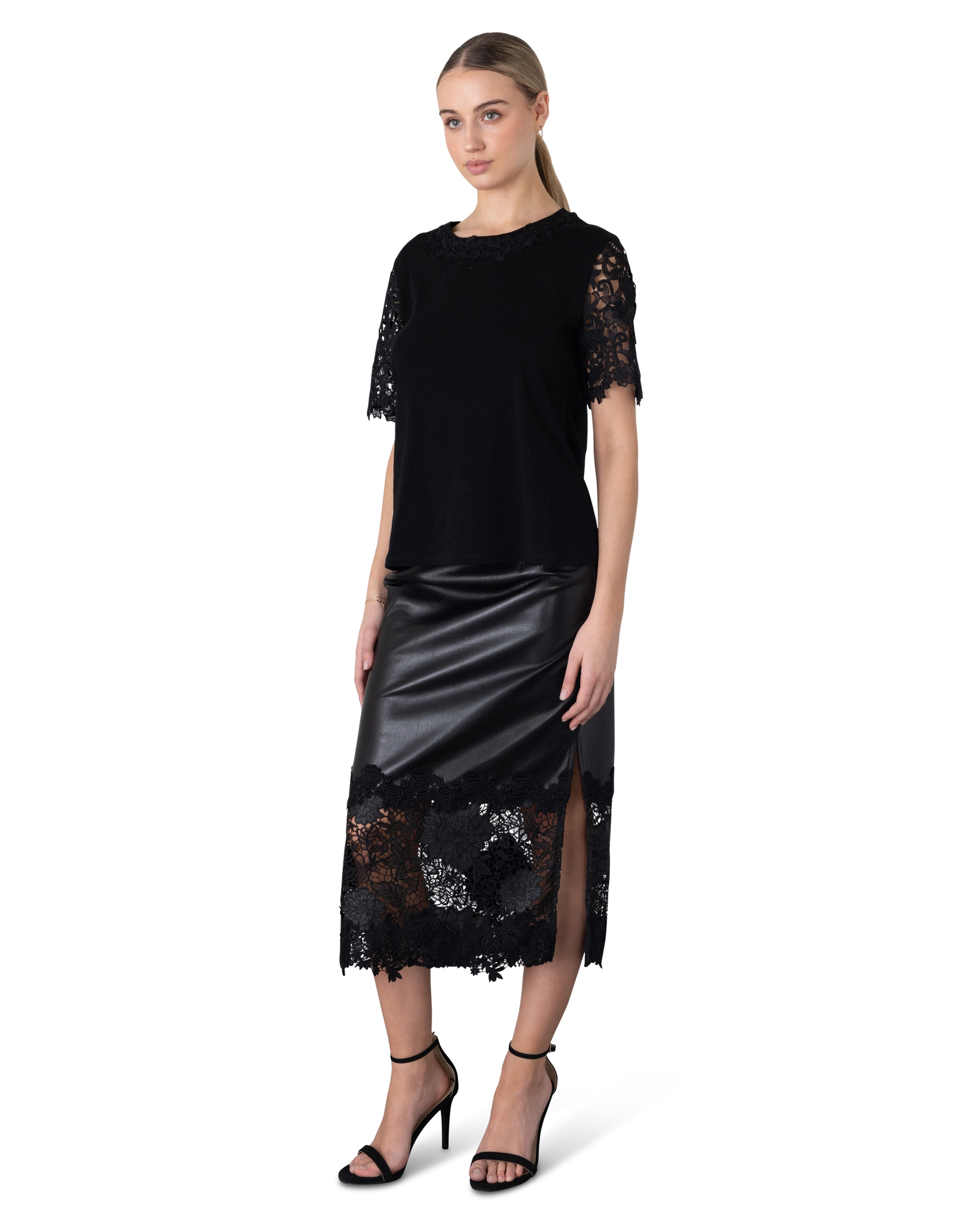 Generation Love Ramona Lace Sleeve Top