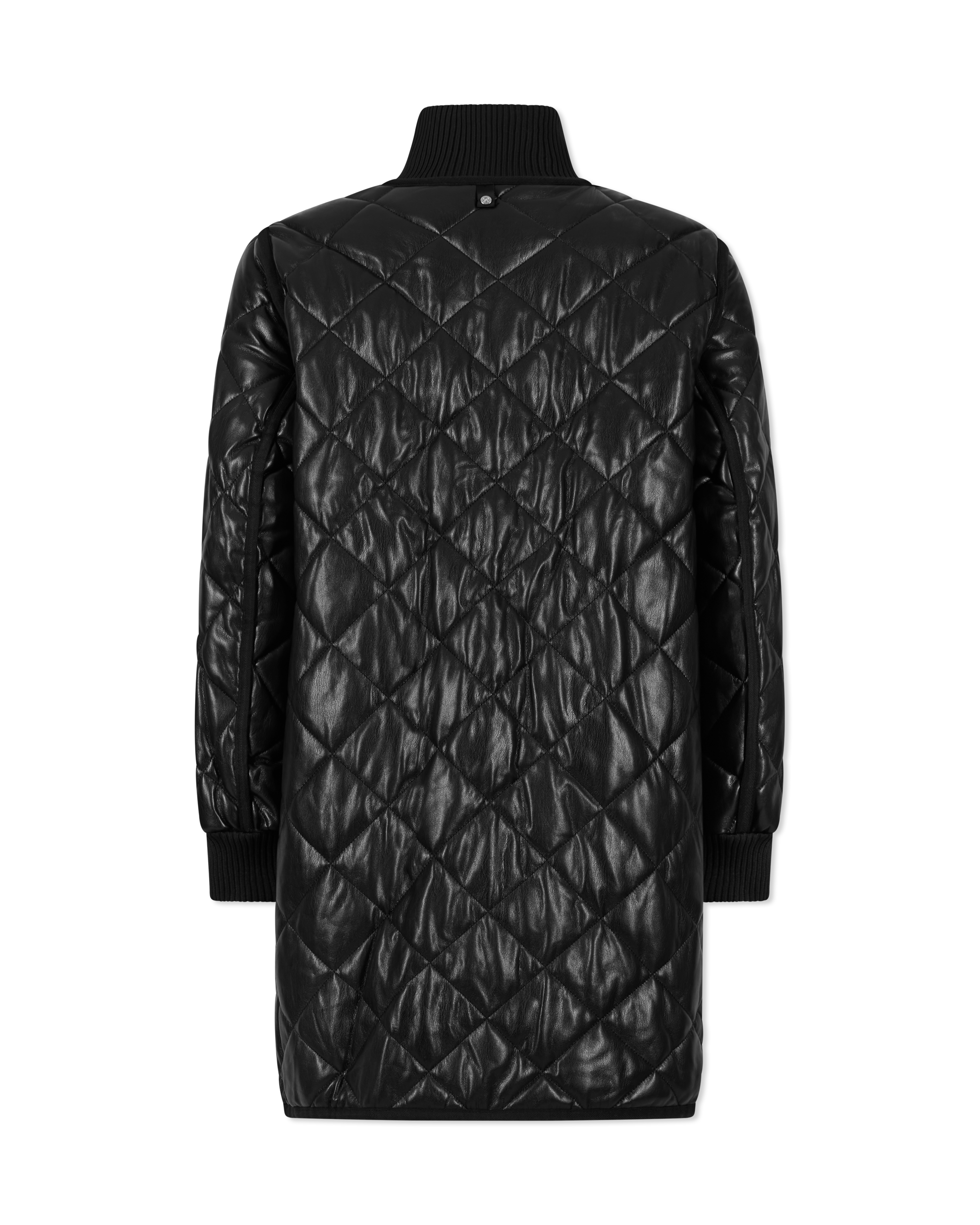 Liberty Vegan Leather Quilted Coat