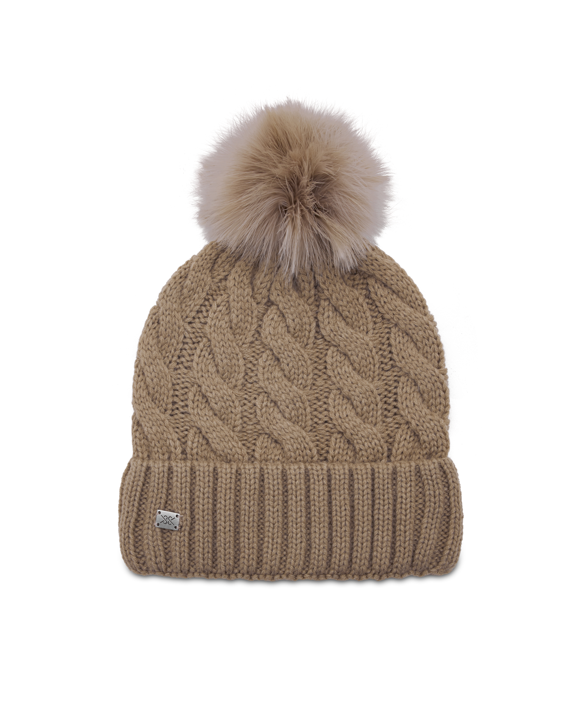 Amalie-TN Cable-Knit Toque - DIHSAN