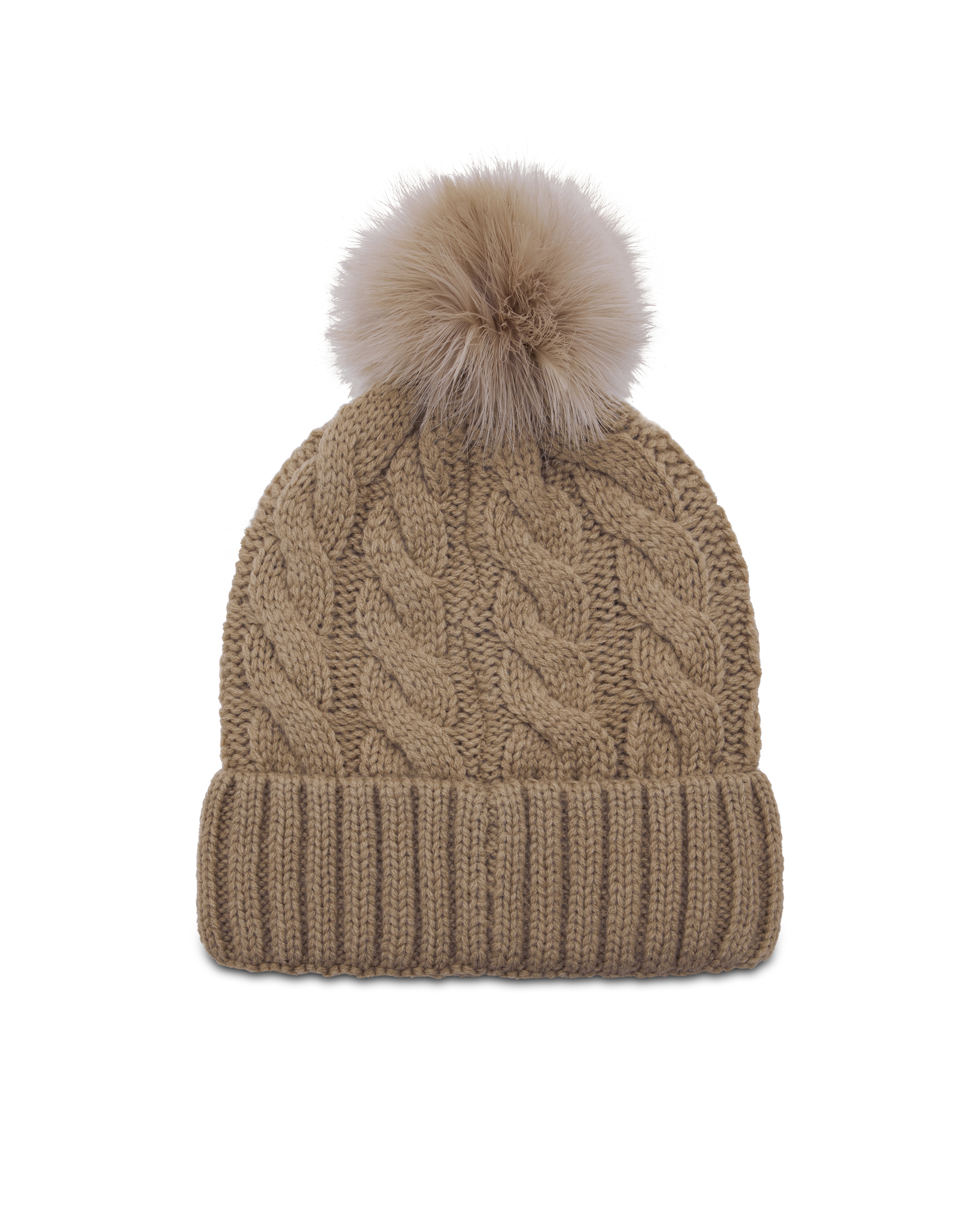 Amalie-TN Cable-Knit Toque - DIHSAN