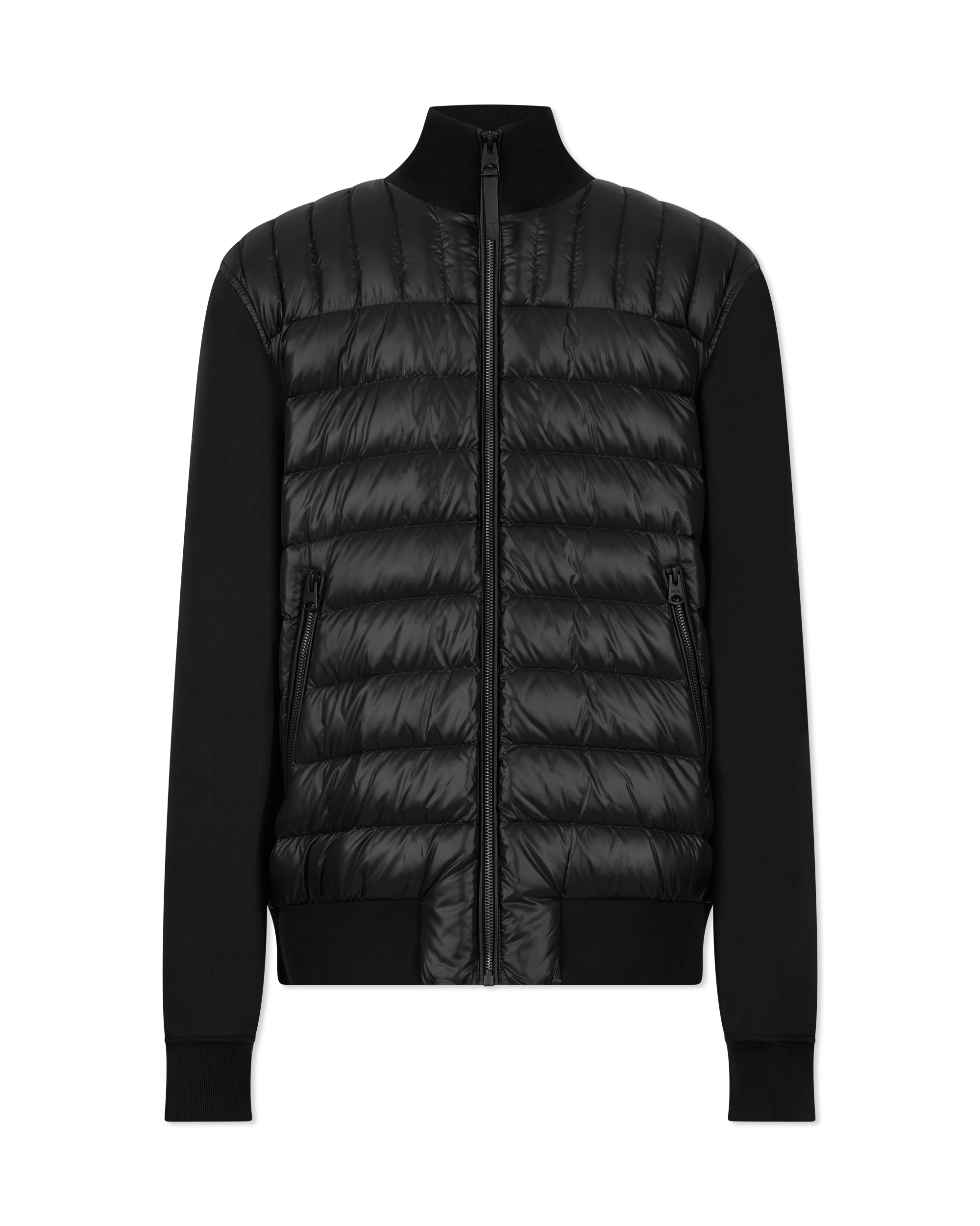 Collin-R Nano Down Mixed Media Bomber Jacket