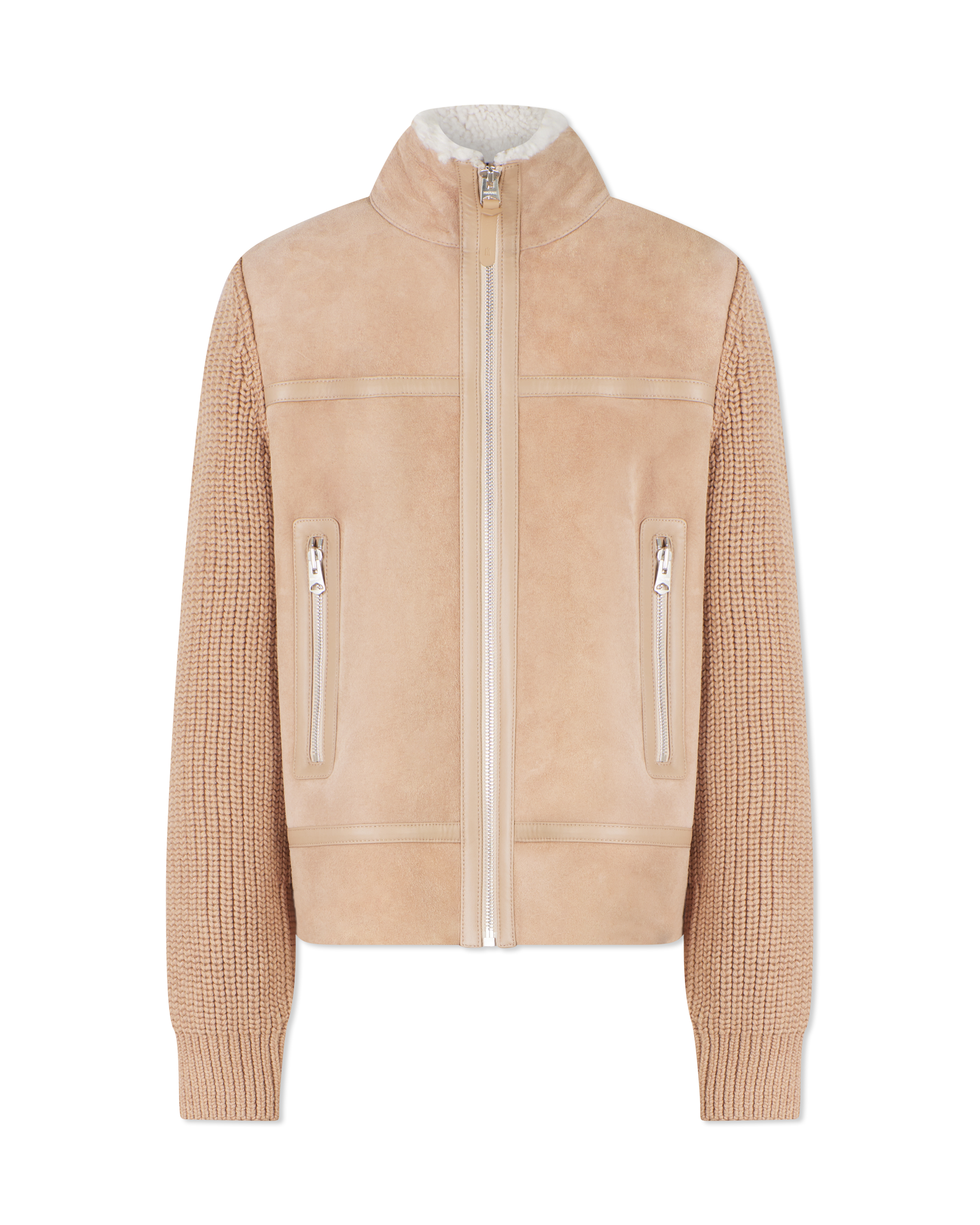 Jonathan Mixed Media Jacket