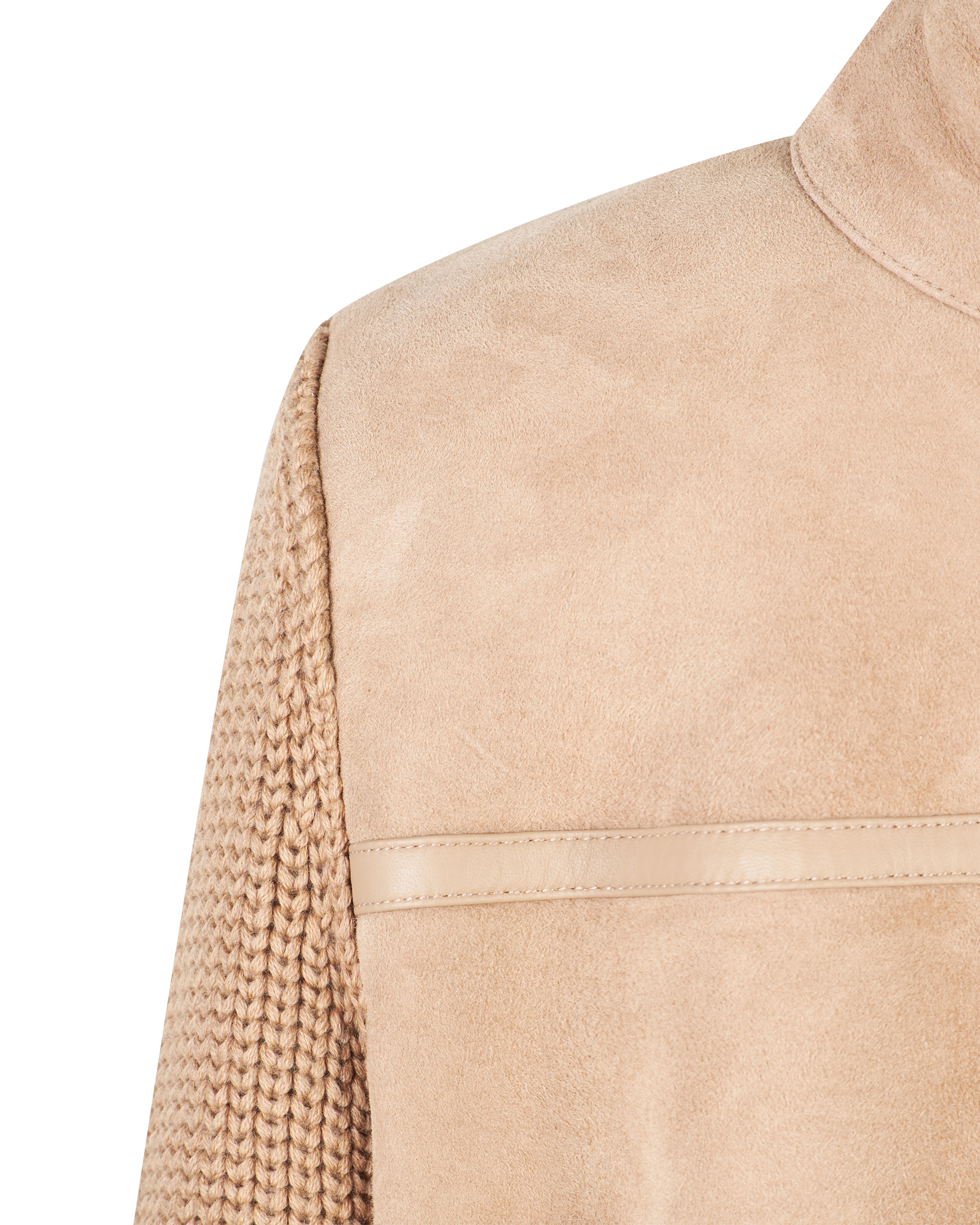 Jonathan Mixed Media Jacket