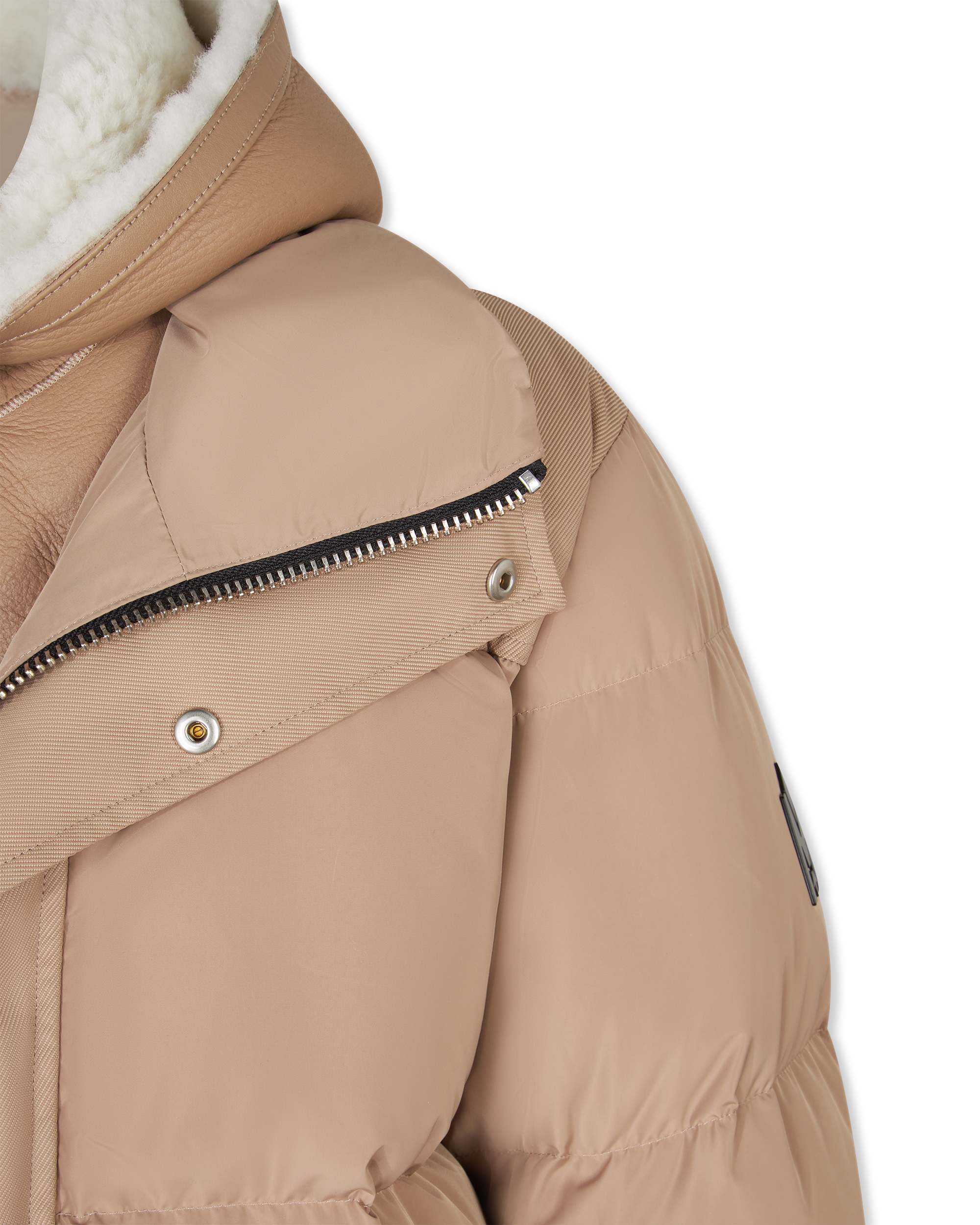 Riley Hooded Down Jacket