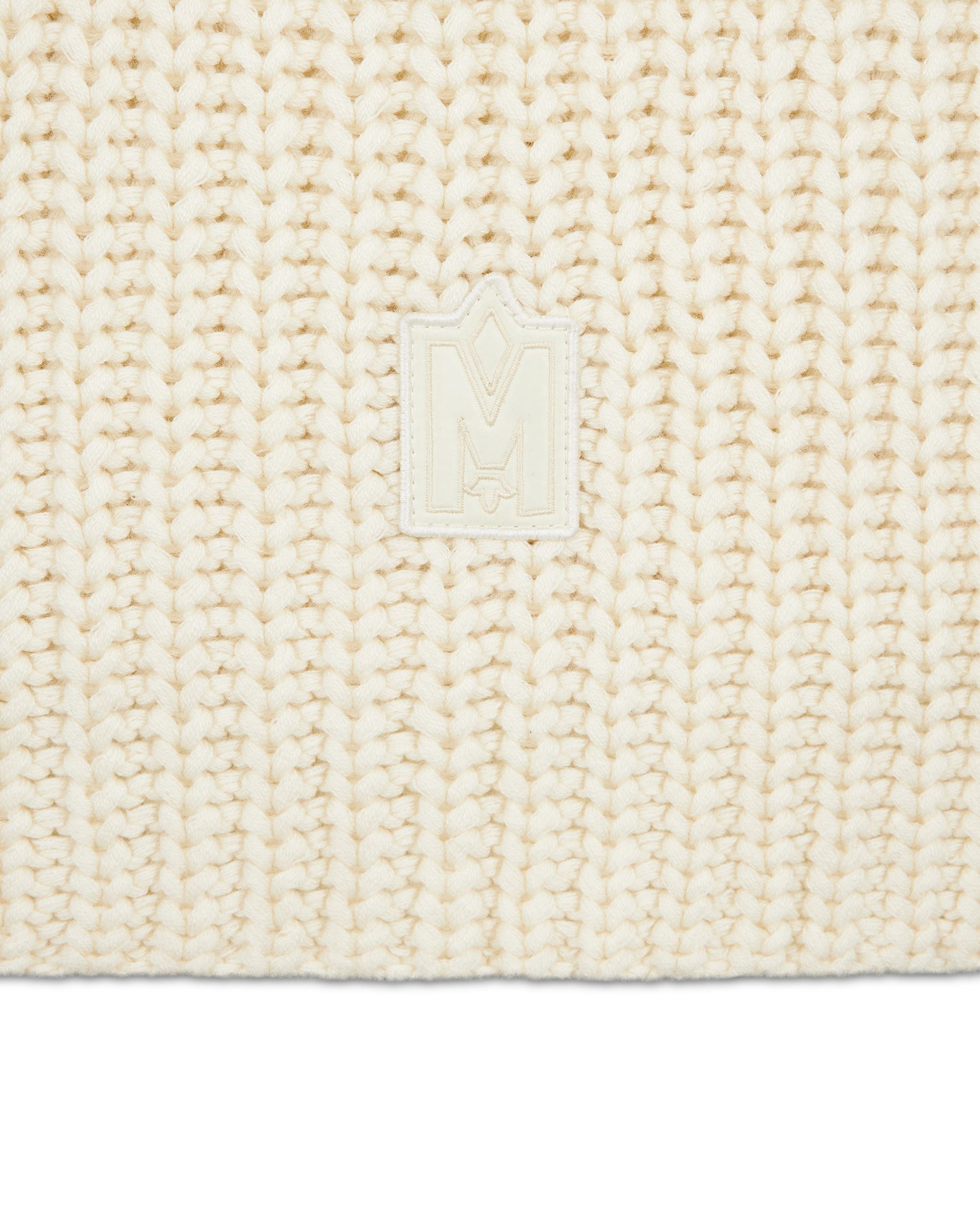 Nell Rib Knit Rectangular Scarf