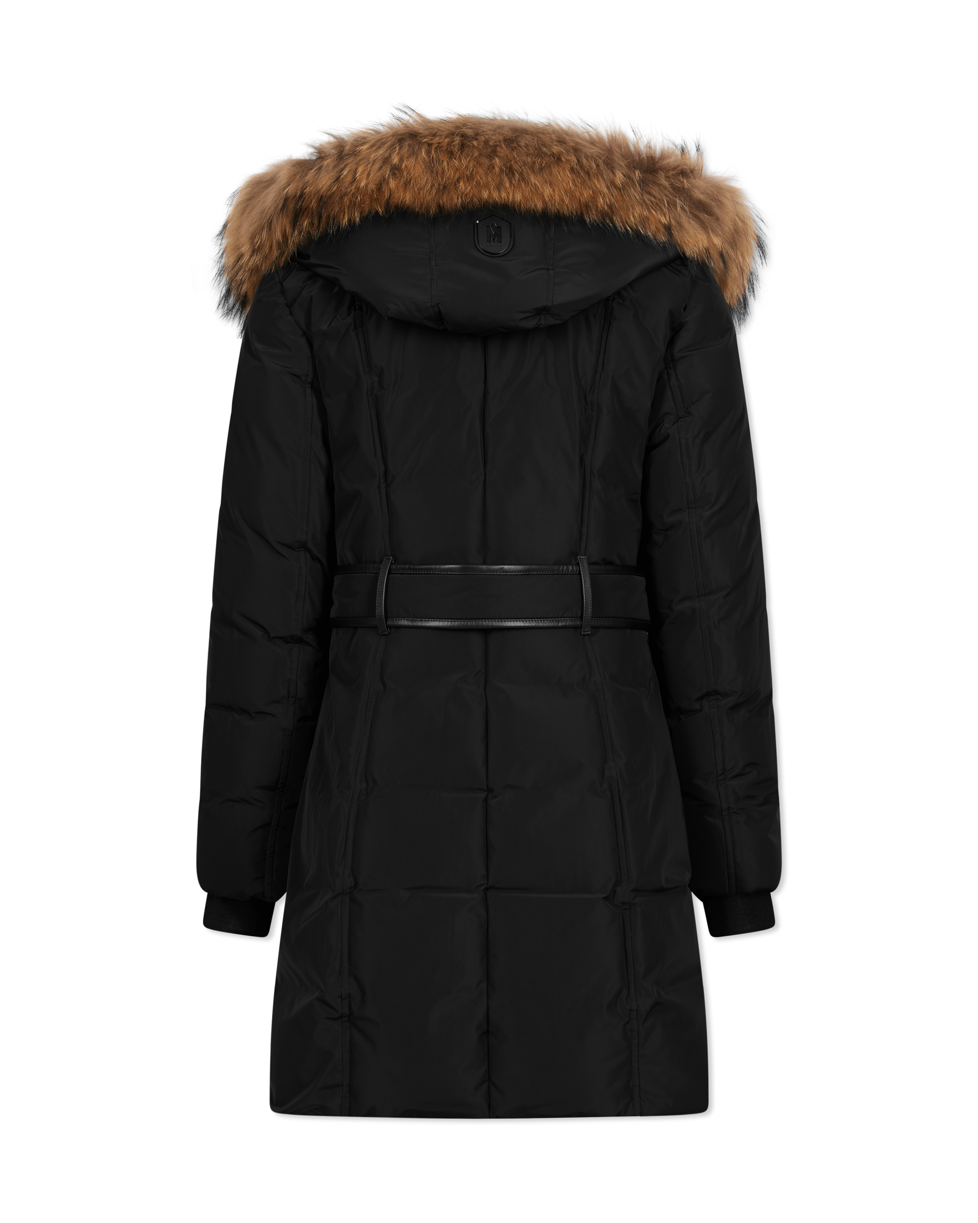 Kay-F Down Coat With Fur Collar