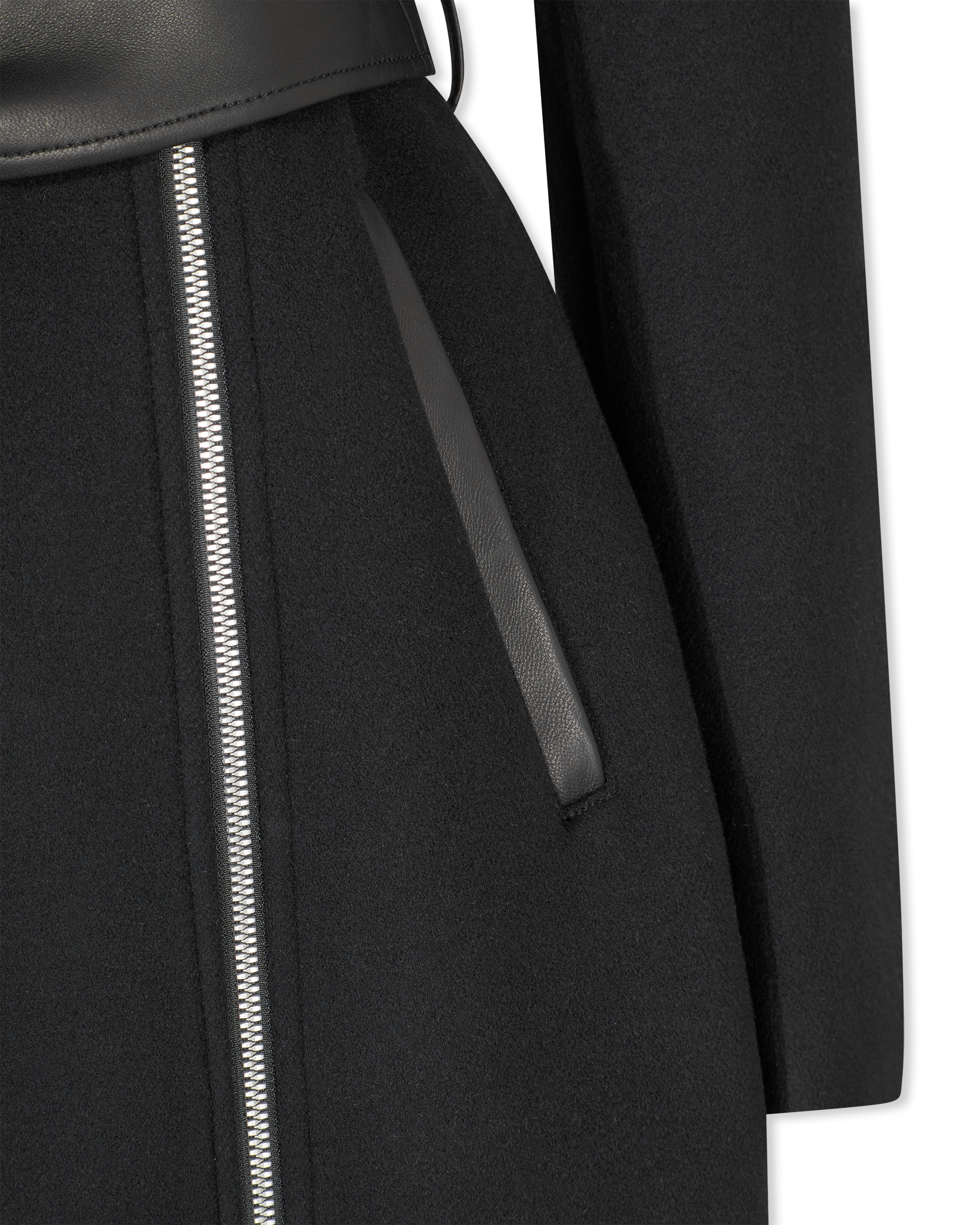 Shia 2-in-1 Double-Face Wool Coat