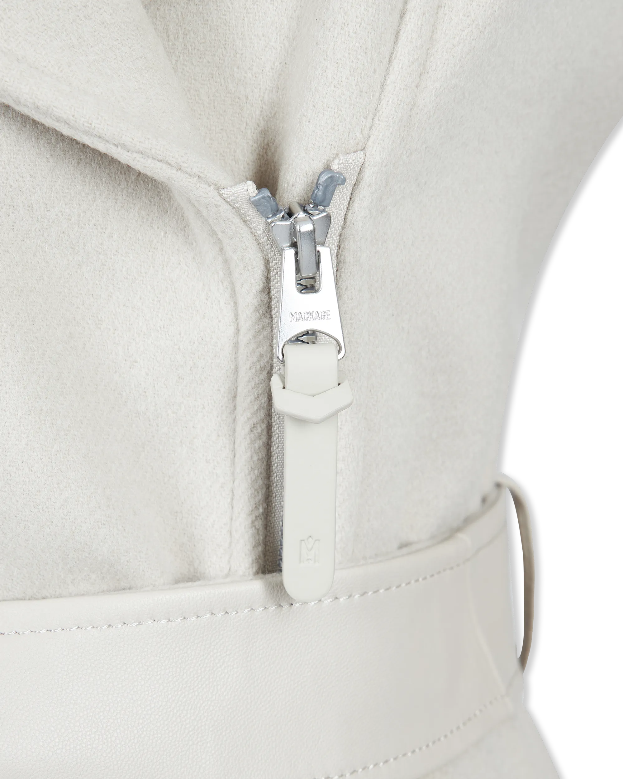 Shia 2-in-1 Double-Face Wool Coat - DIHSAN