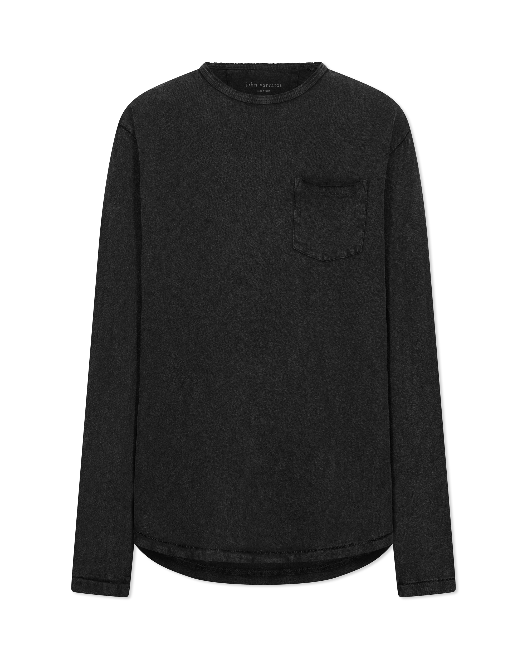 Sid Long Sleeve Crewneck T-Shirt - DIHSAN