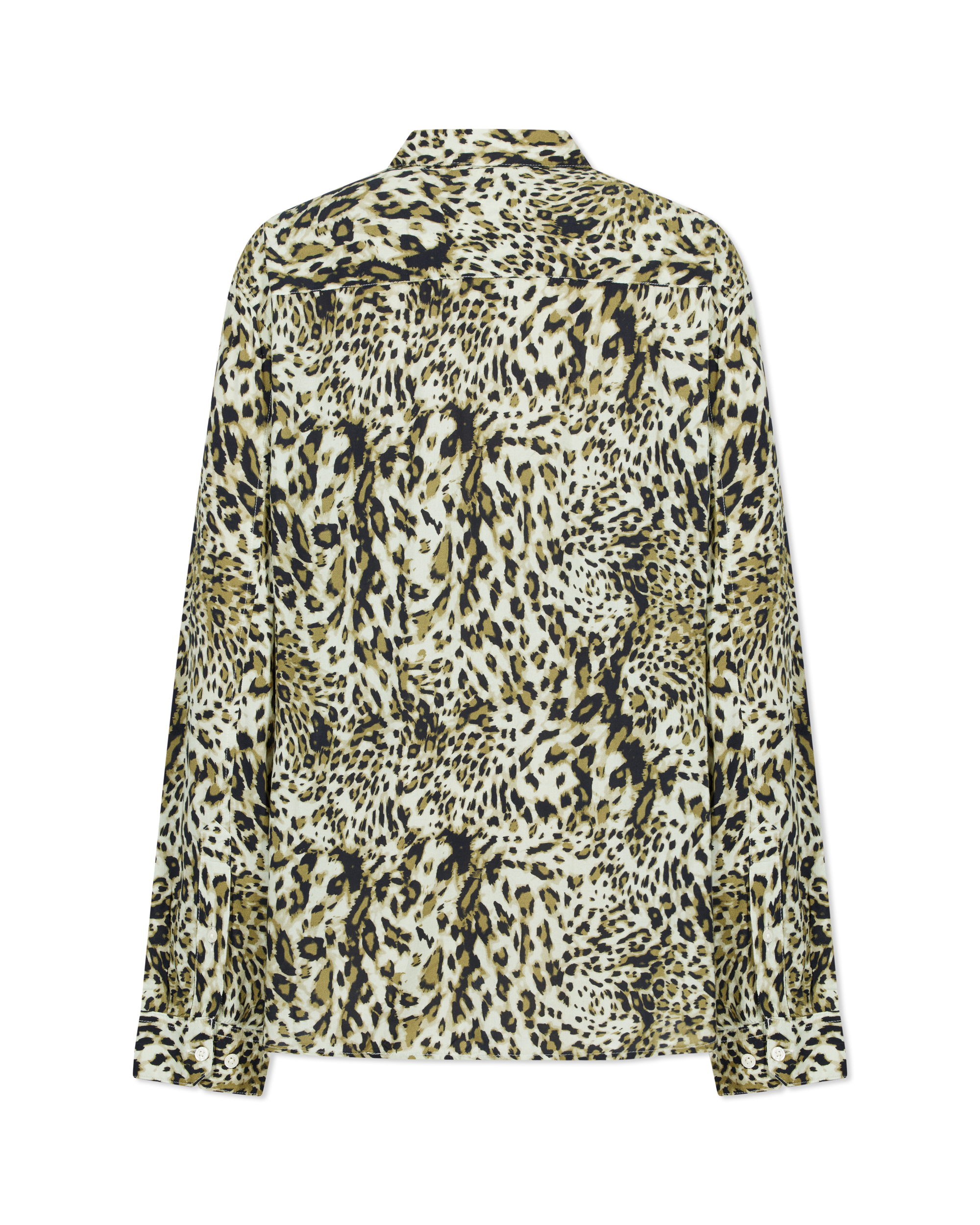 Rodney Leopard Printed Long Sleeve Shirt