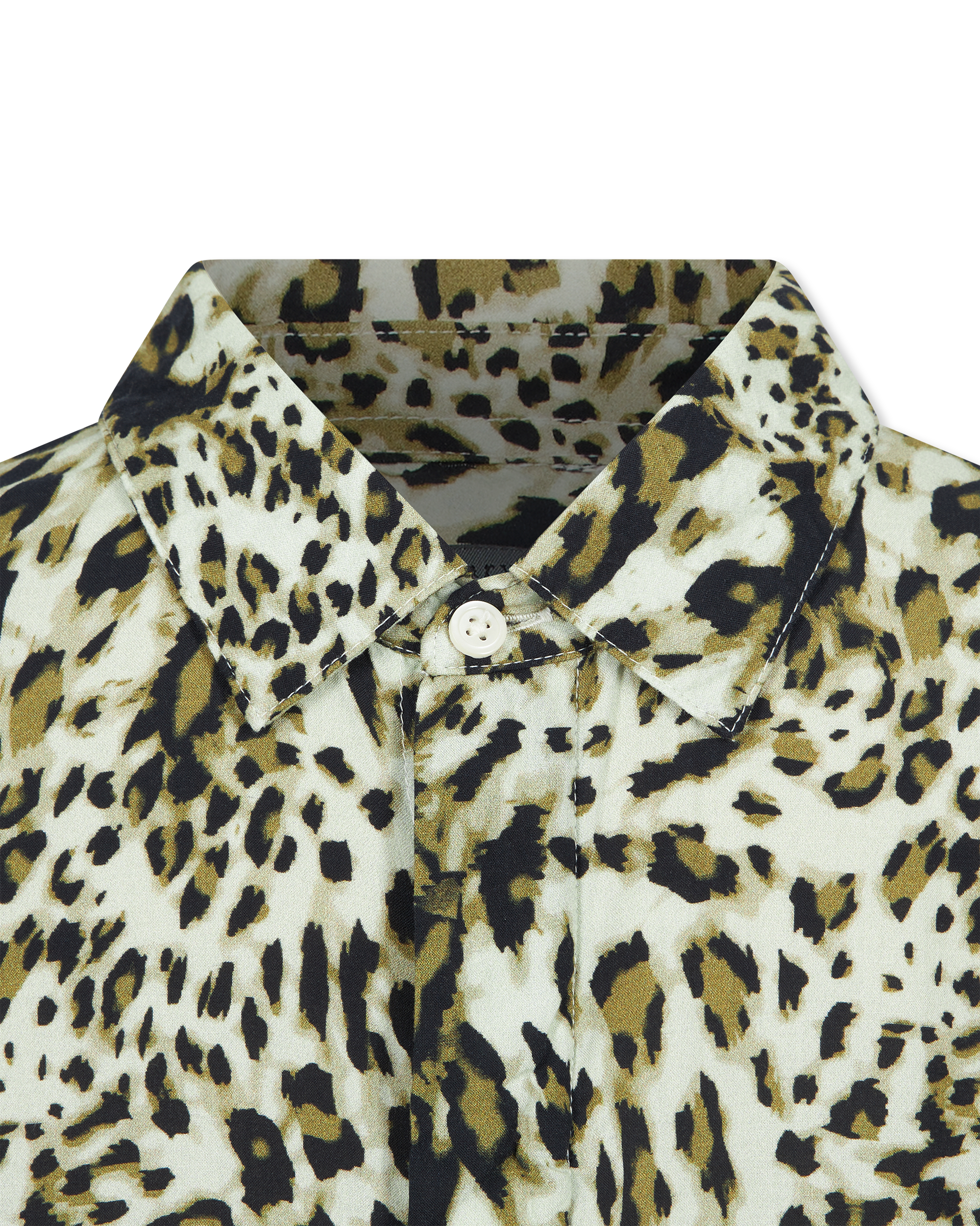 Rodney Leopard Printed Long Sleeve Shirt