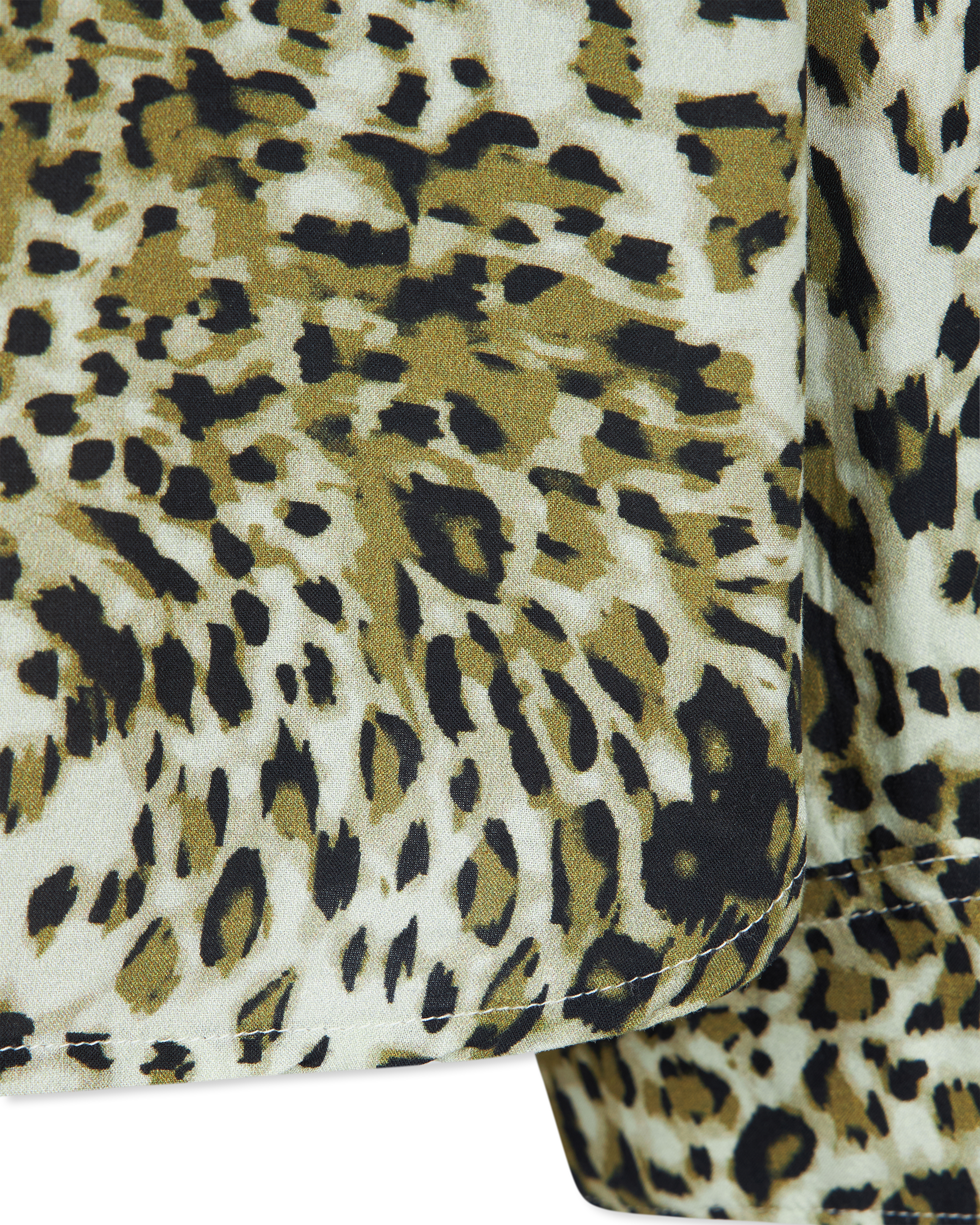 Rodney Leopard Printed Long Sleeve Shirt