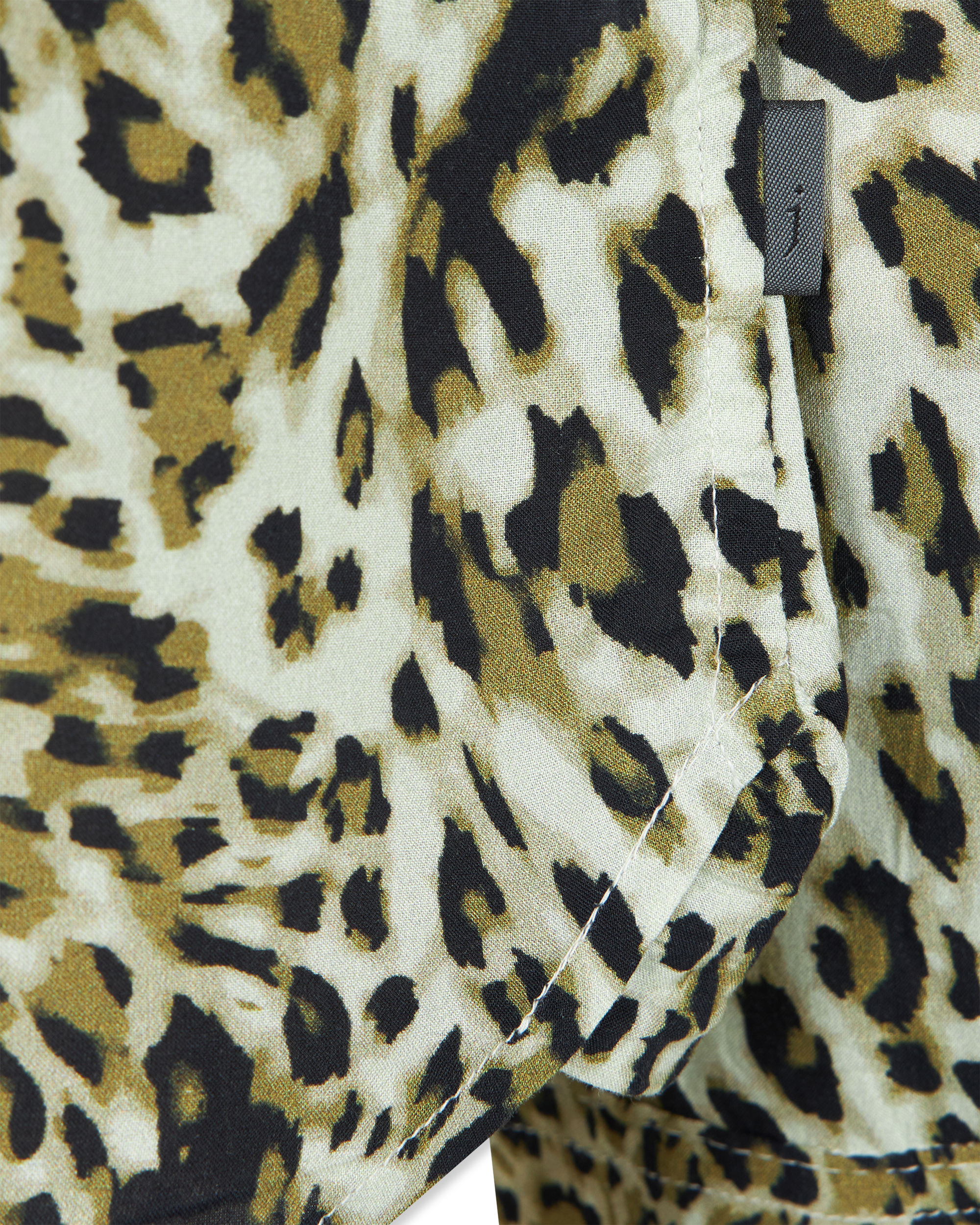 Rodney Leopard Printed Long Sleeve Shirt