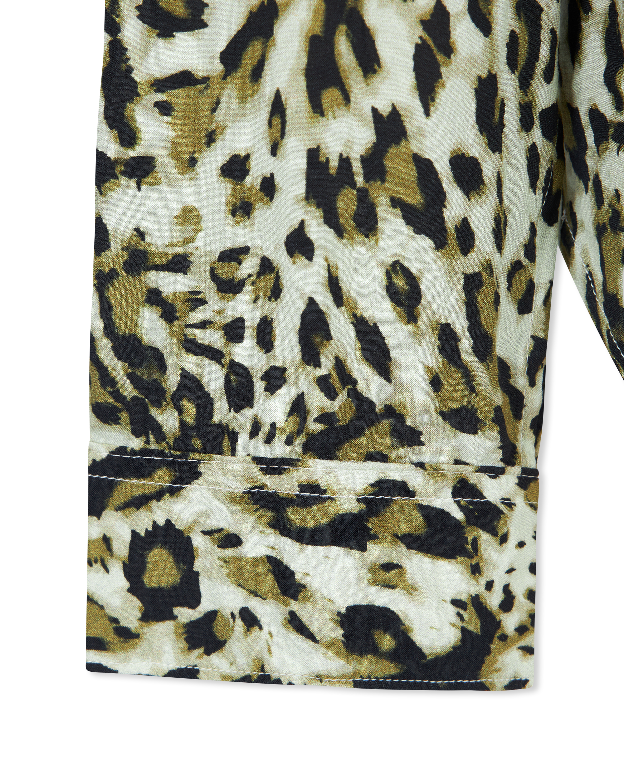 Rodney Leopard Printed Long Sleeve Shirt