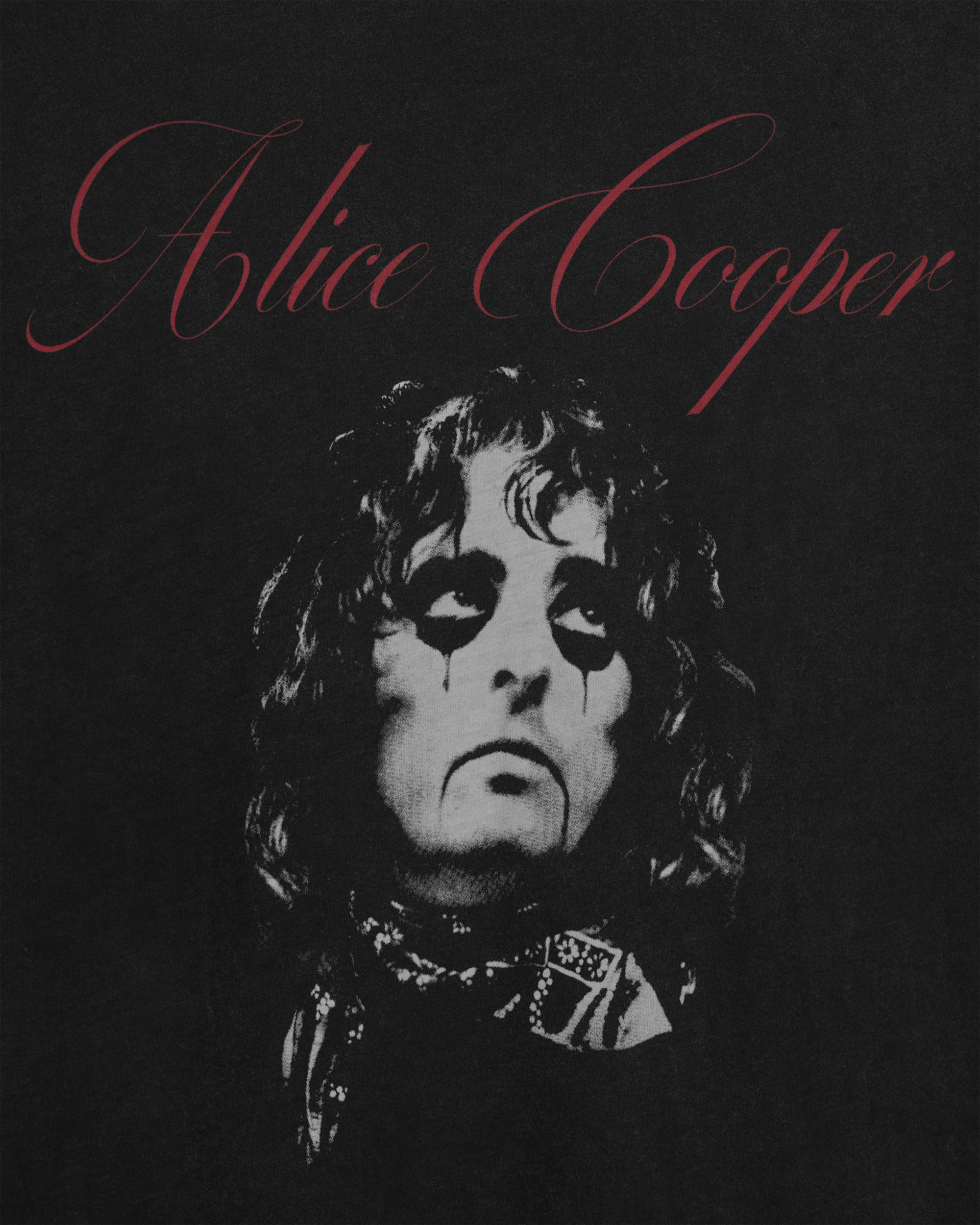 Alice Cooper Script T-shirt - DIHSAN