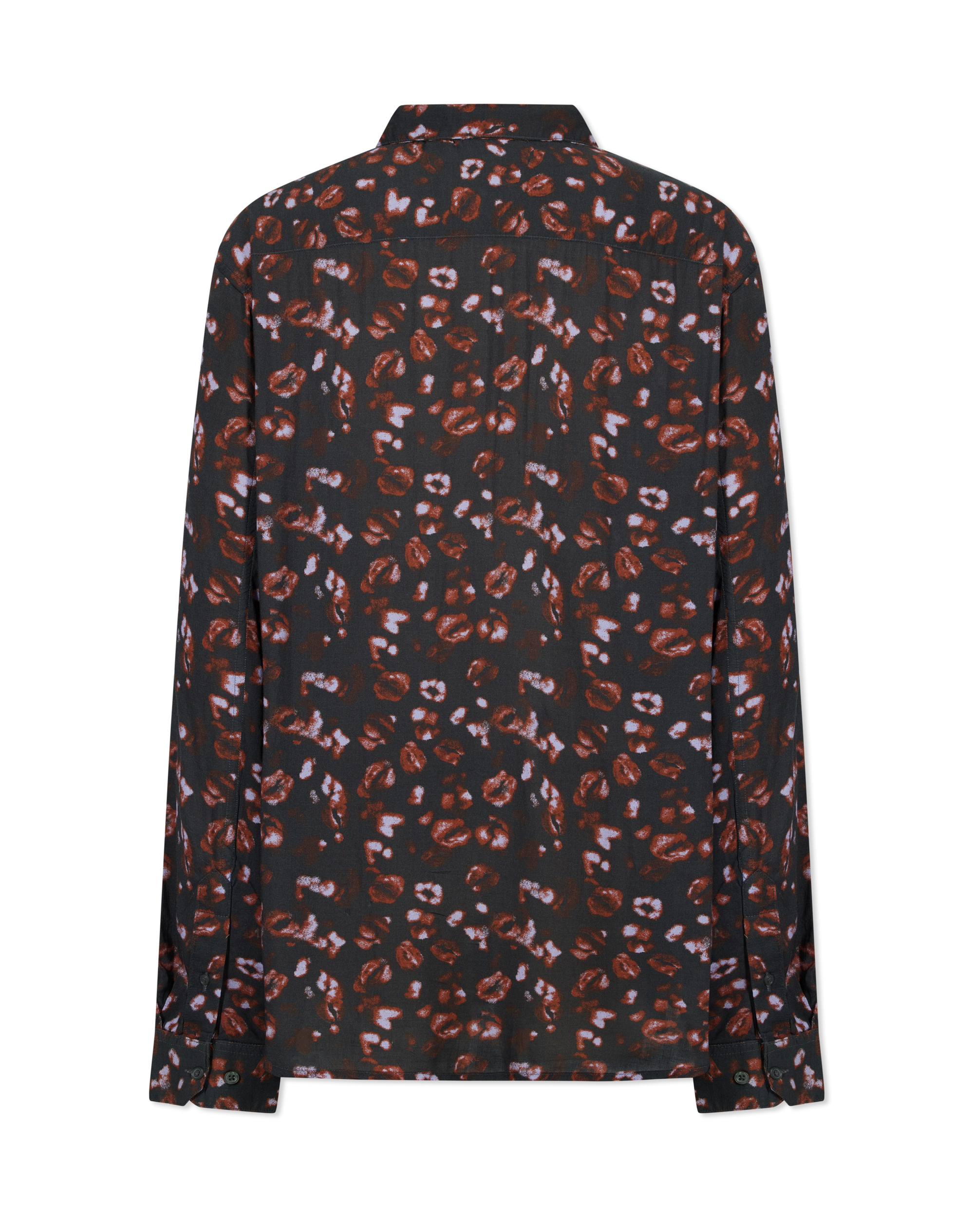 Rodney Kiss Printed Long Sleeve Shirt - DIHSAN