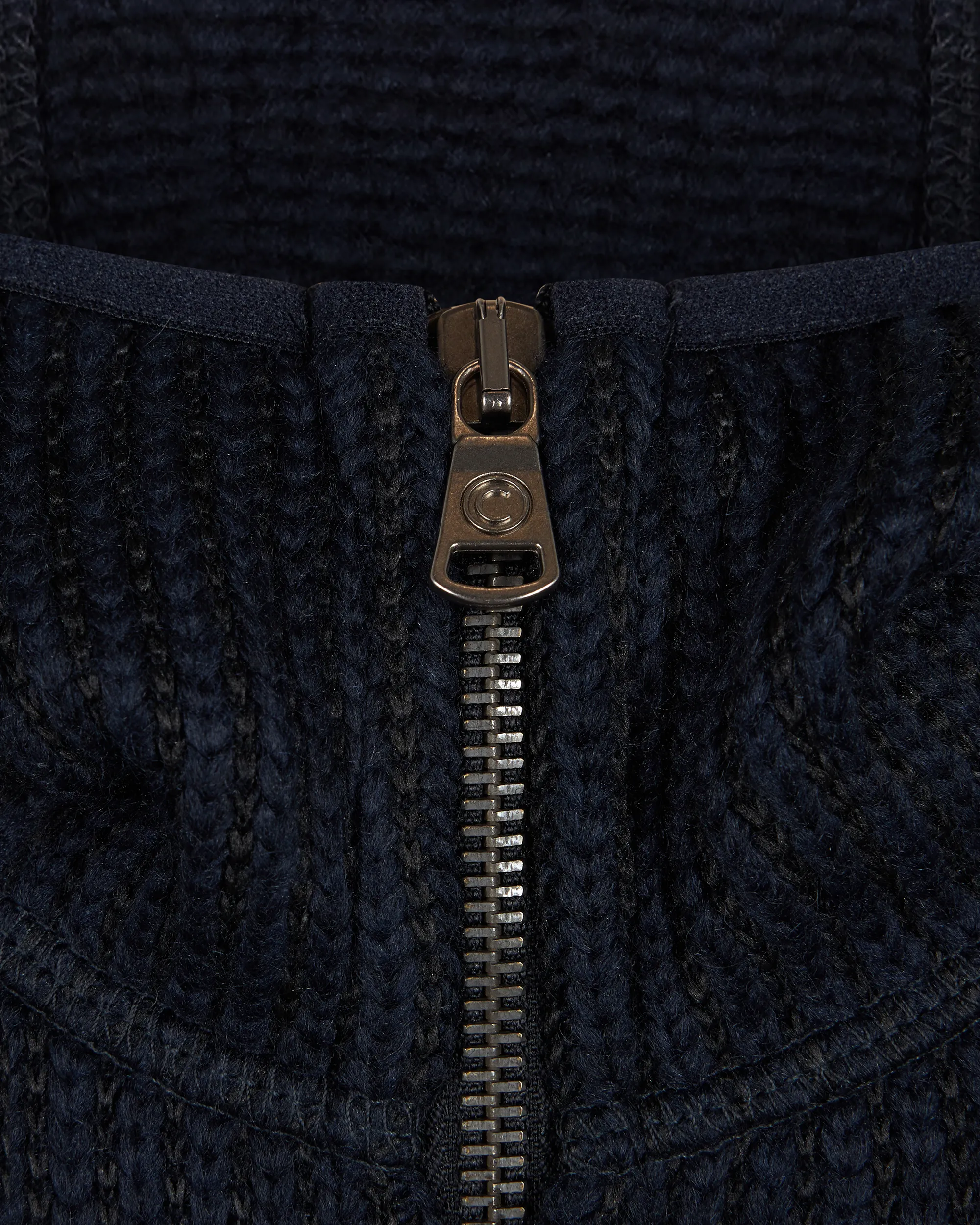 Law Knit Zip-Up Hoodie