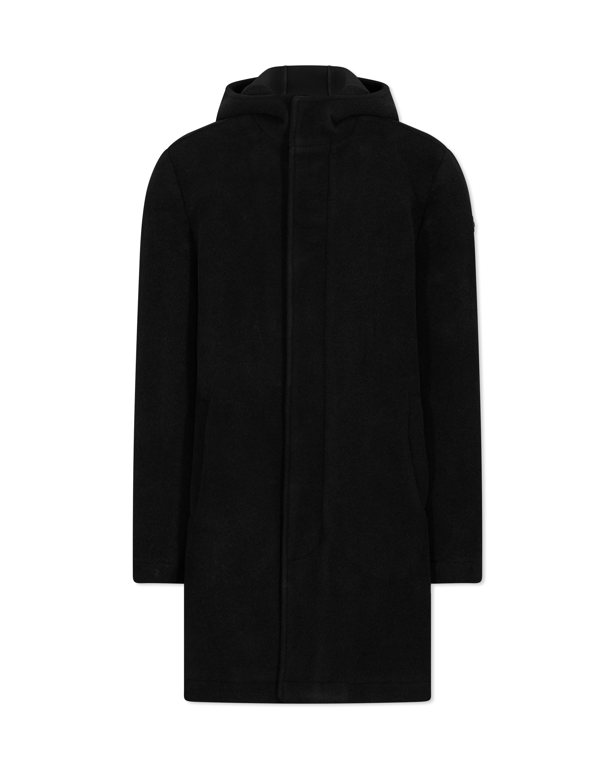 Cohesion Hooded Wool Baize Coat