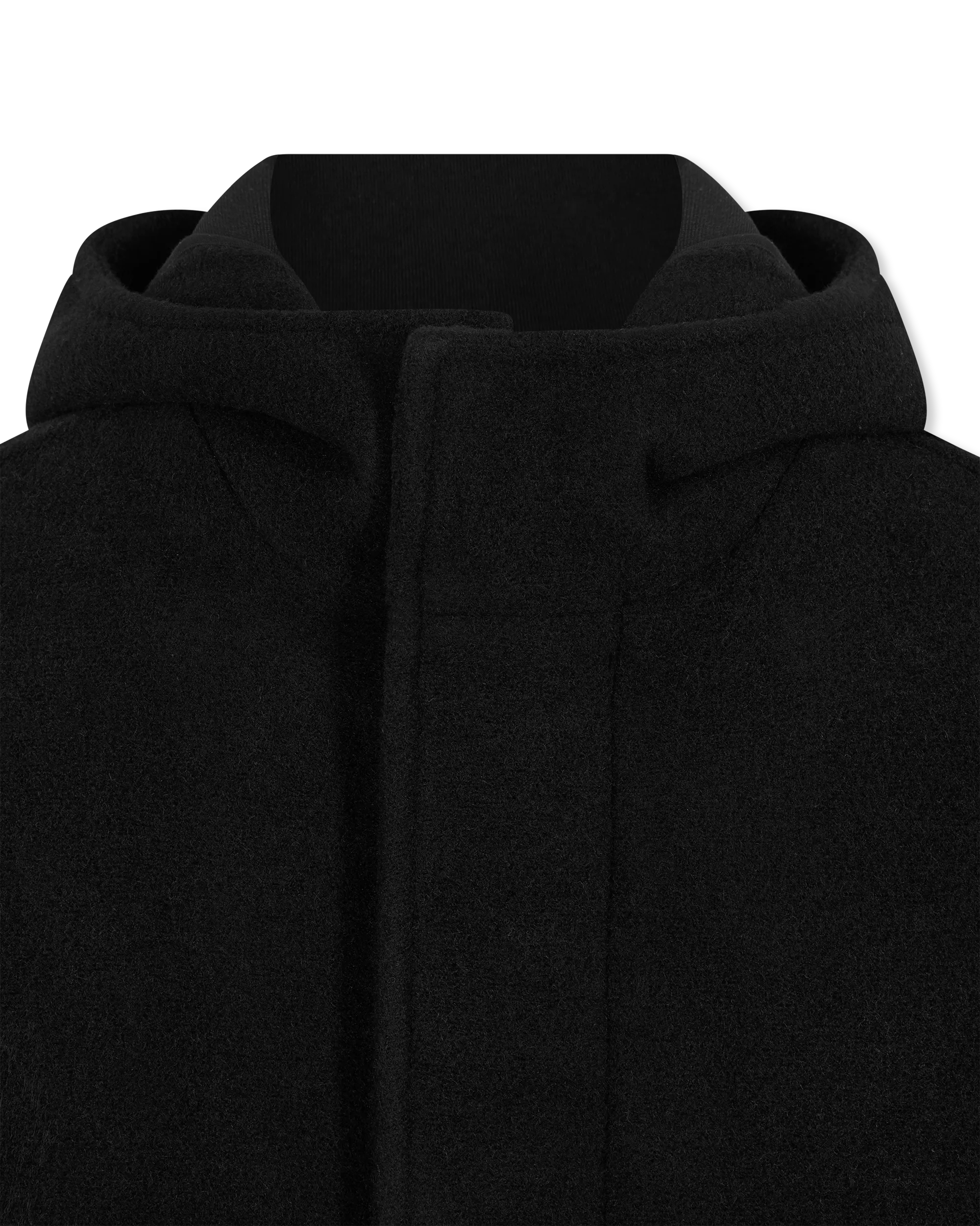 Cohesion Hooded Wool Baize Coat