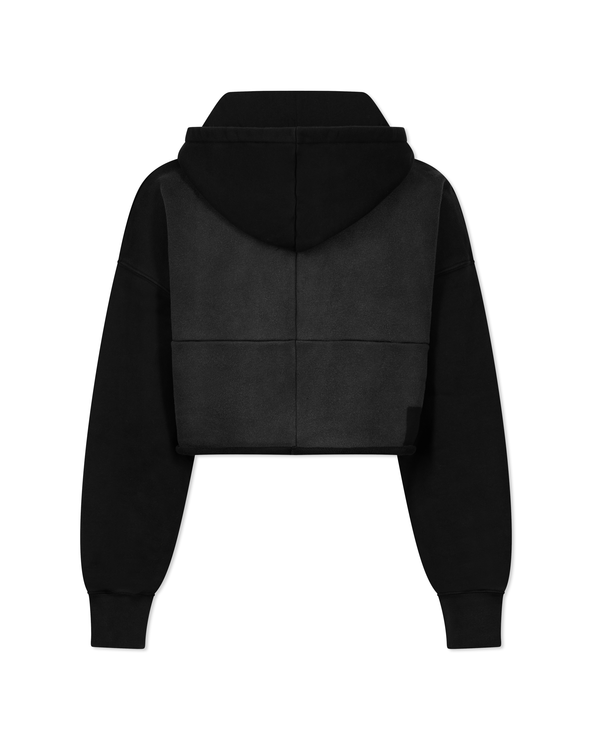 HWT Fleece Raw Hem Hoodie