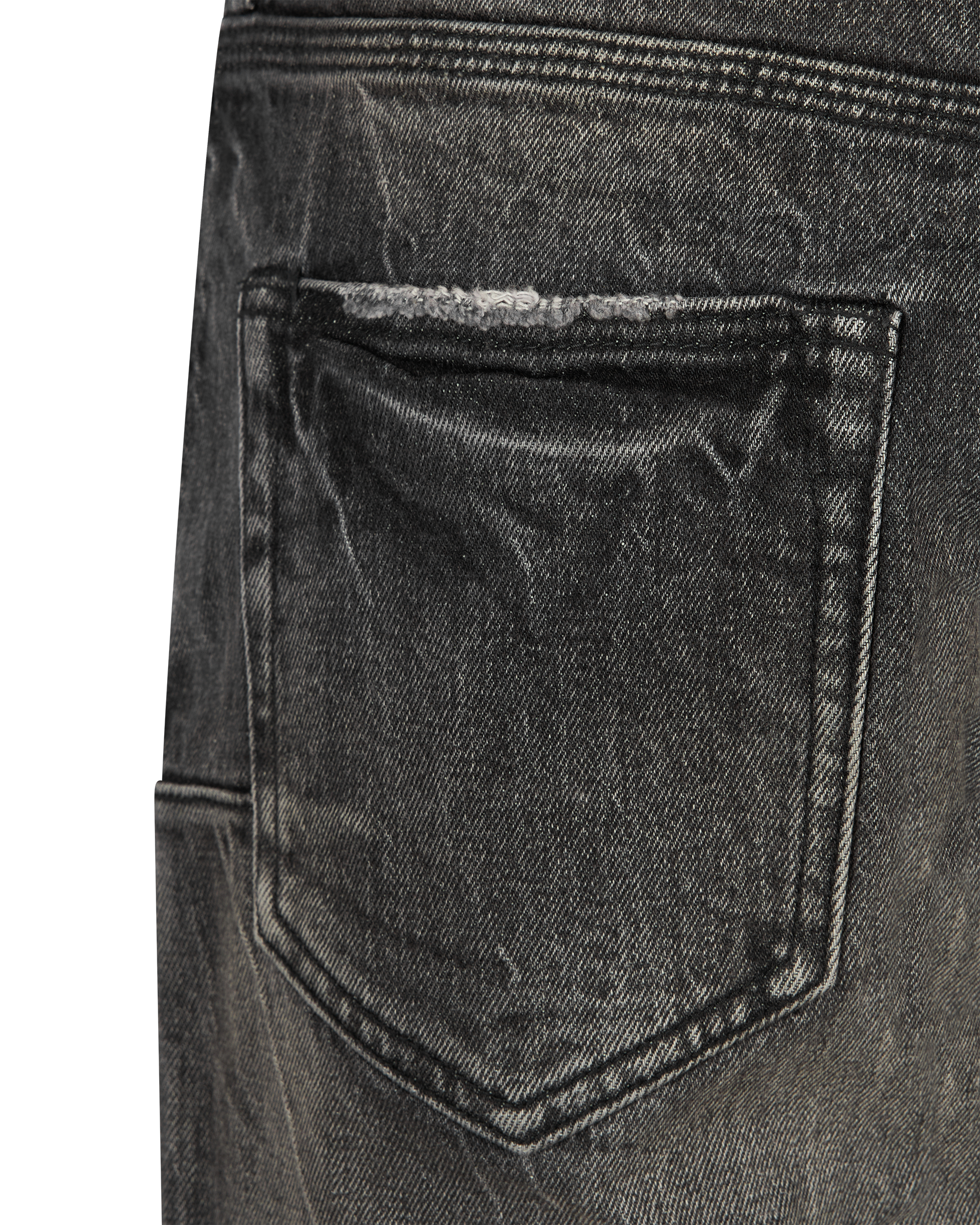 Skinny Shadow Seam Worn Jean