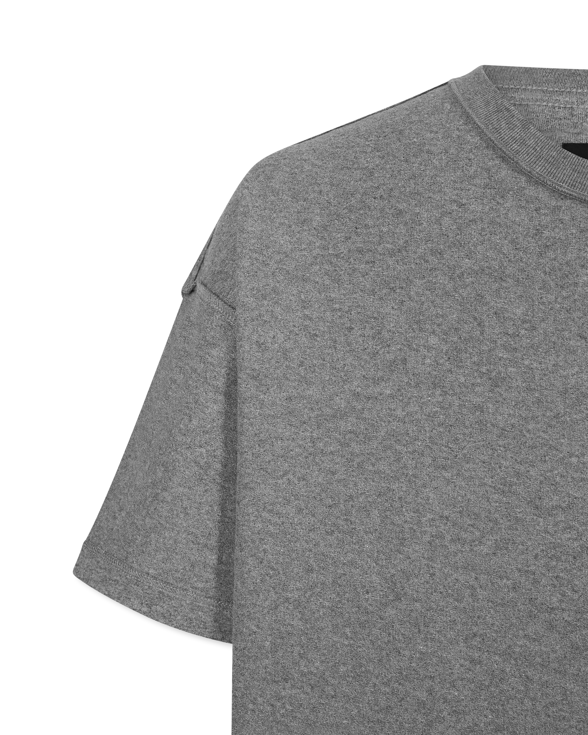 Textured Inside-Out Logo Shirt