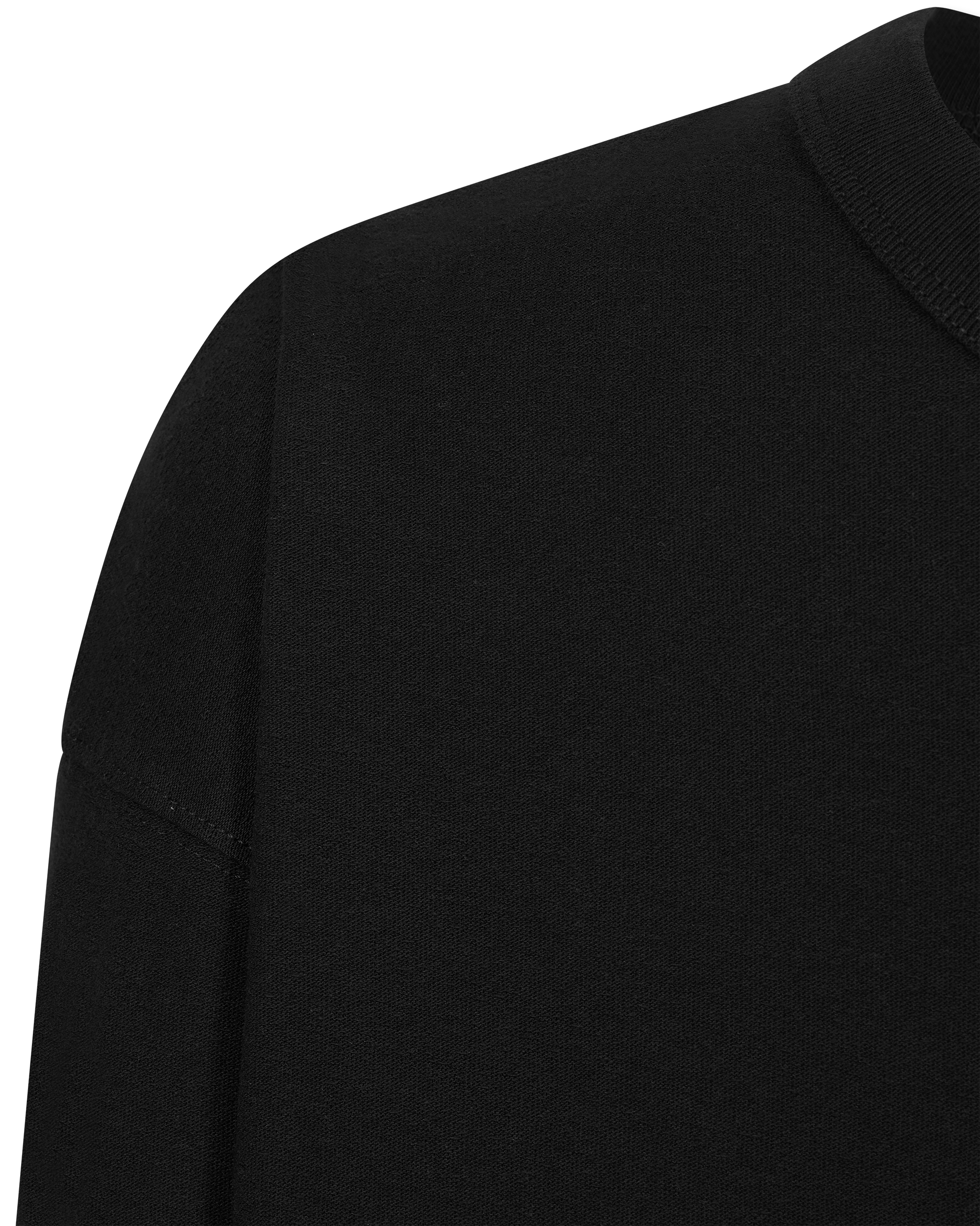 Textured Logo Jersey Long Sleeve Shirt