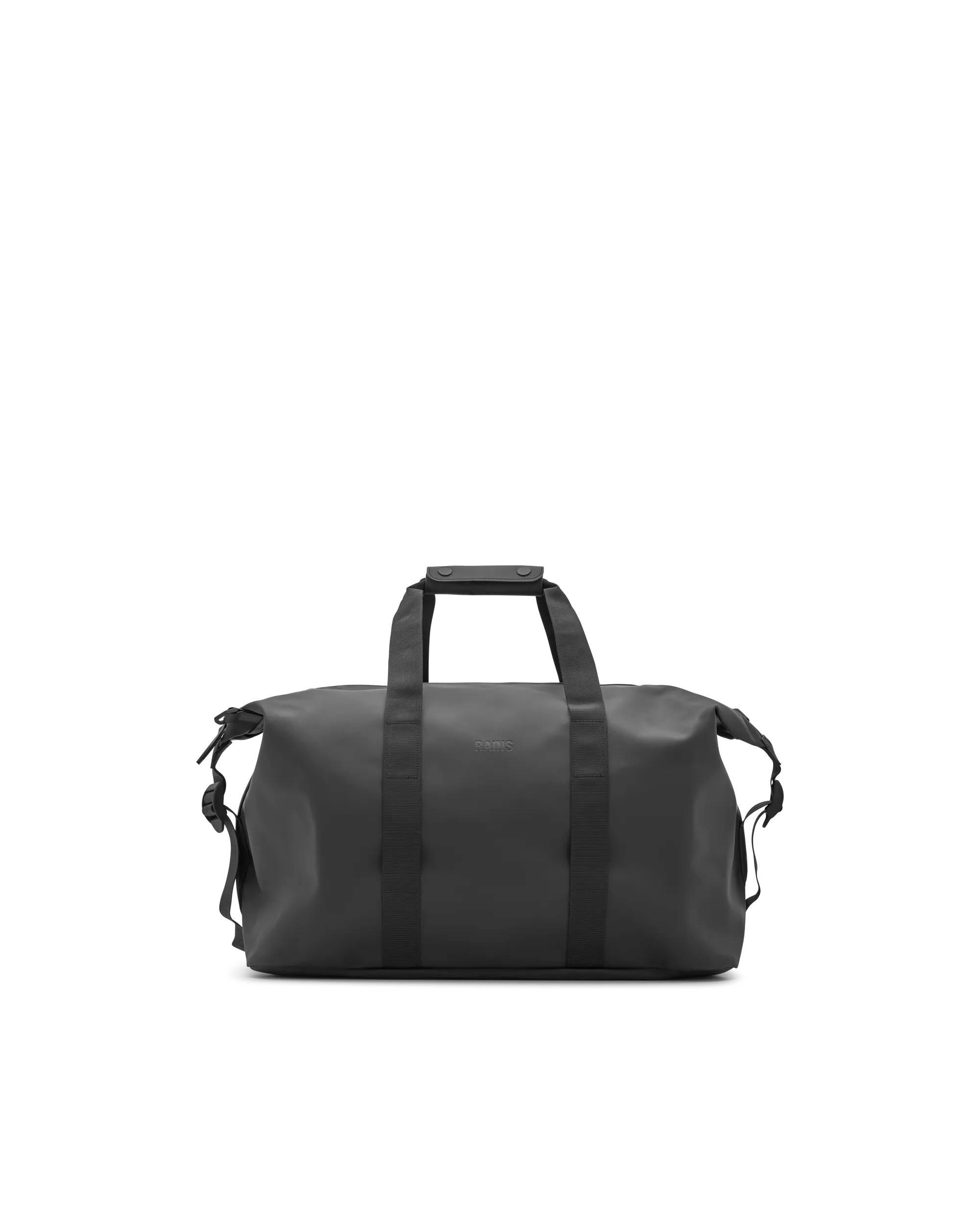 Black Polyester Hilo Weekend Bag W3 by Rains | DIHSAN