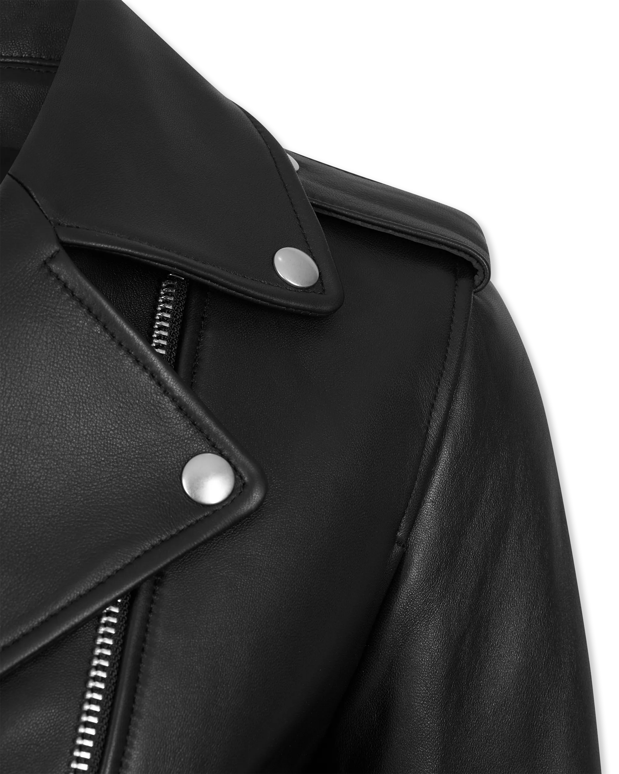 Baya-CH Leather Biker Jacket