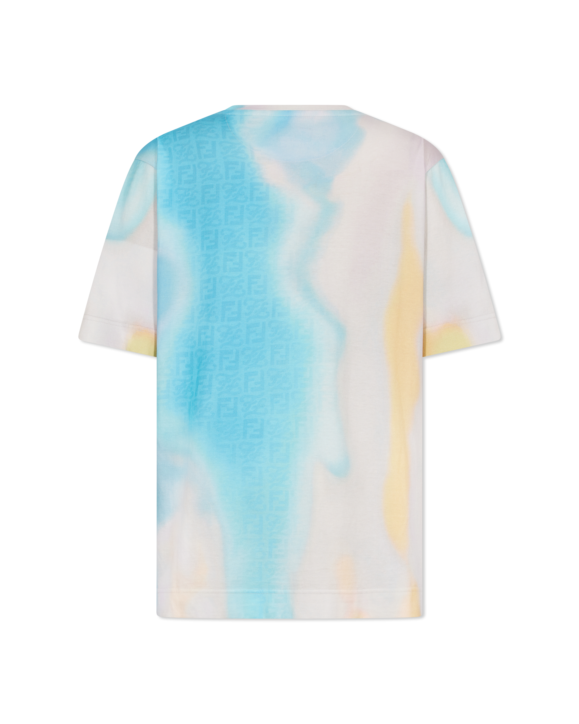 Earth Monogram Tie-Dye Print T-shirt - DIHSAN