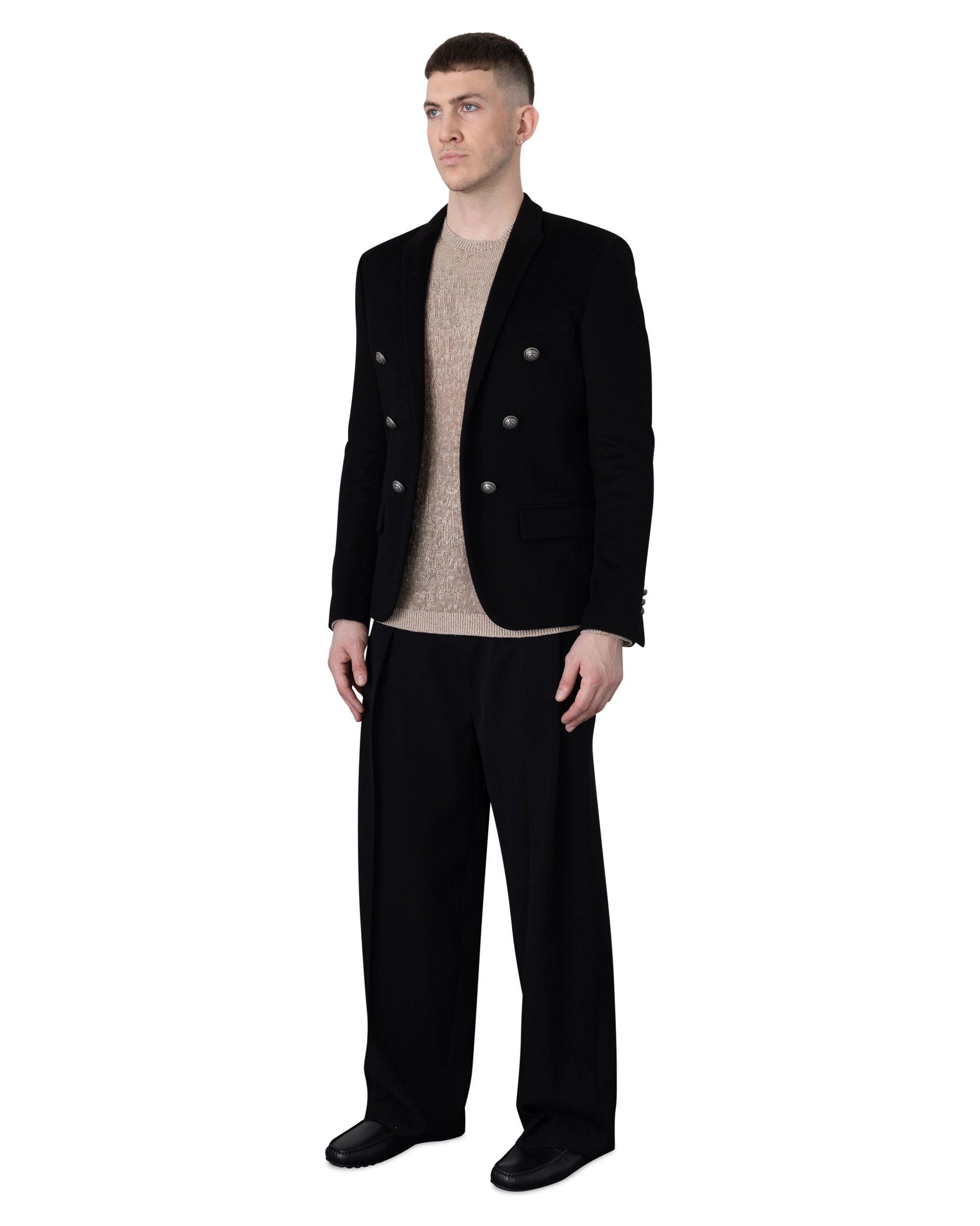 Cashmere Six Buttons Jacket