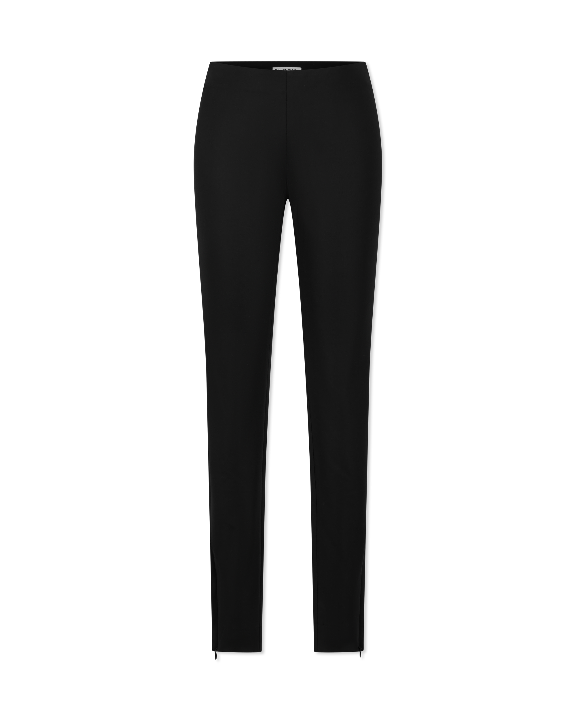 Ankle Zipper Mid Waist Pants - DIHSAN