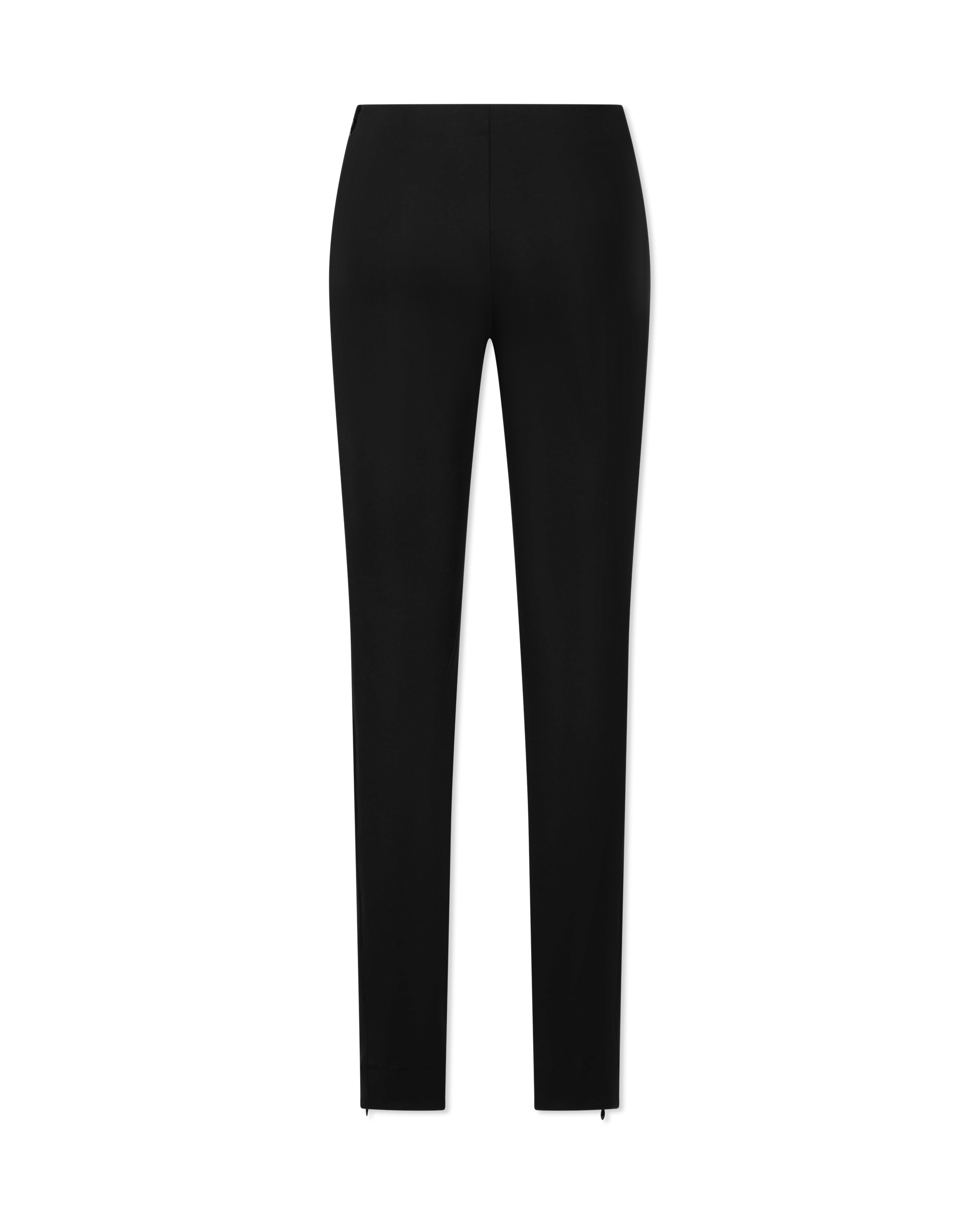 Ankle Zipper Mid Waist Pants - DIHSAN