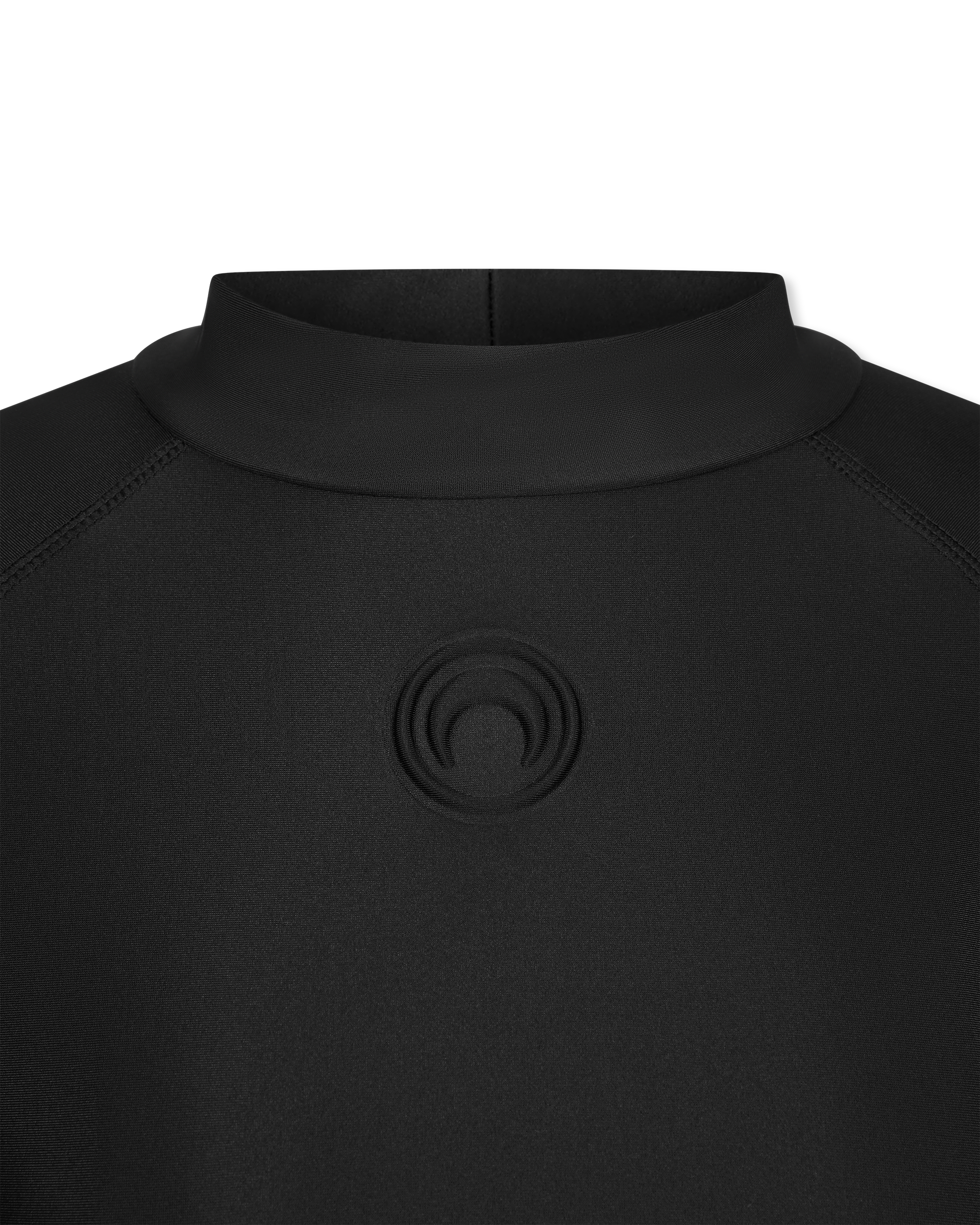 Logo-Embossed Stretch Top