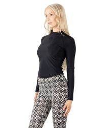 Logo-Embossed Stretch Top