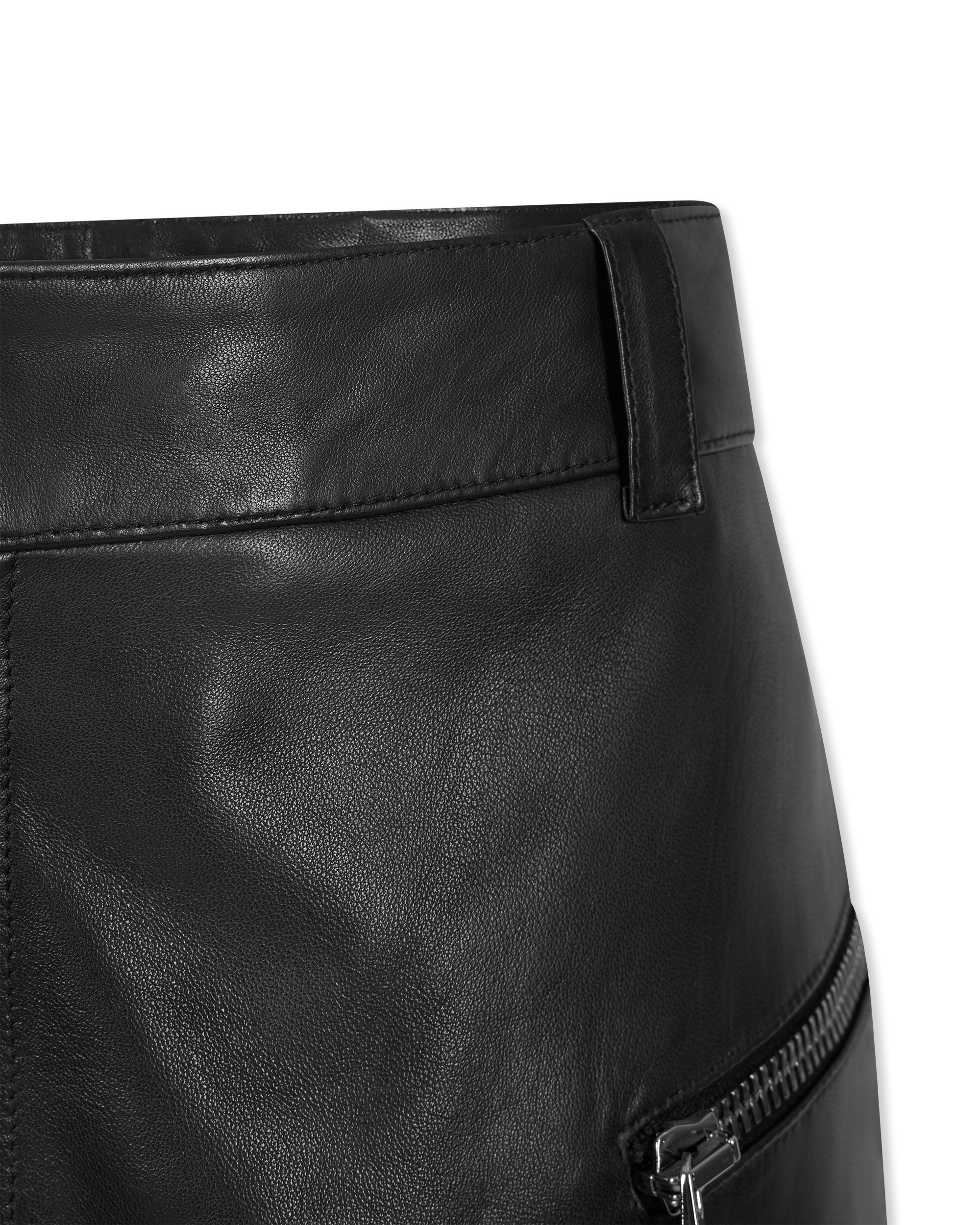 Leather Moto Pants