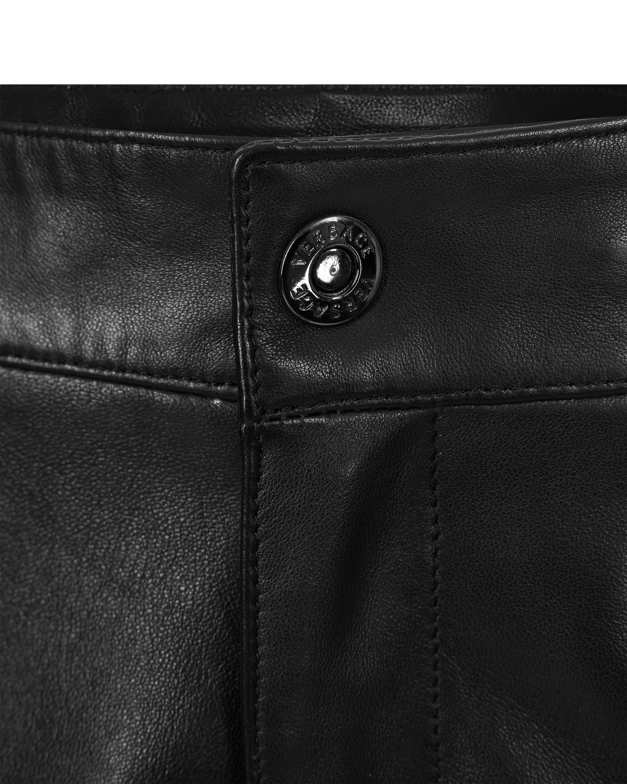 Leather Moto Pants