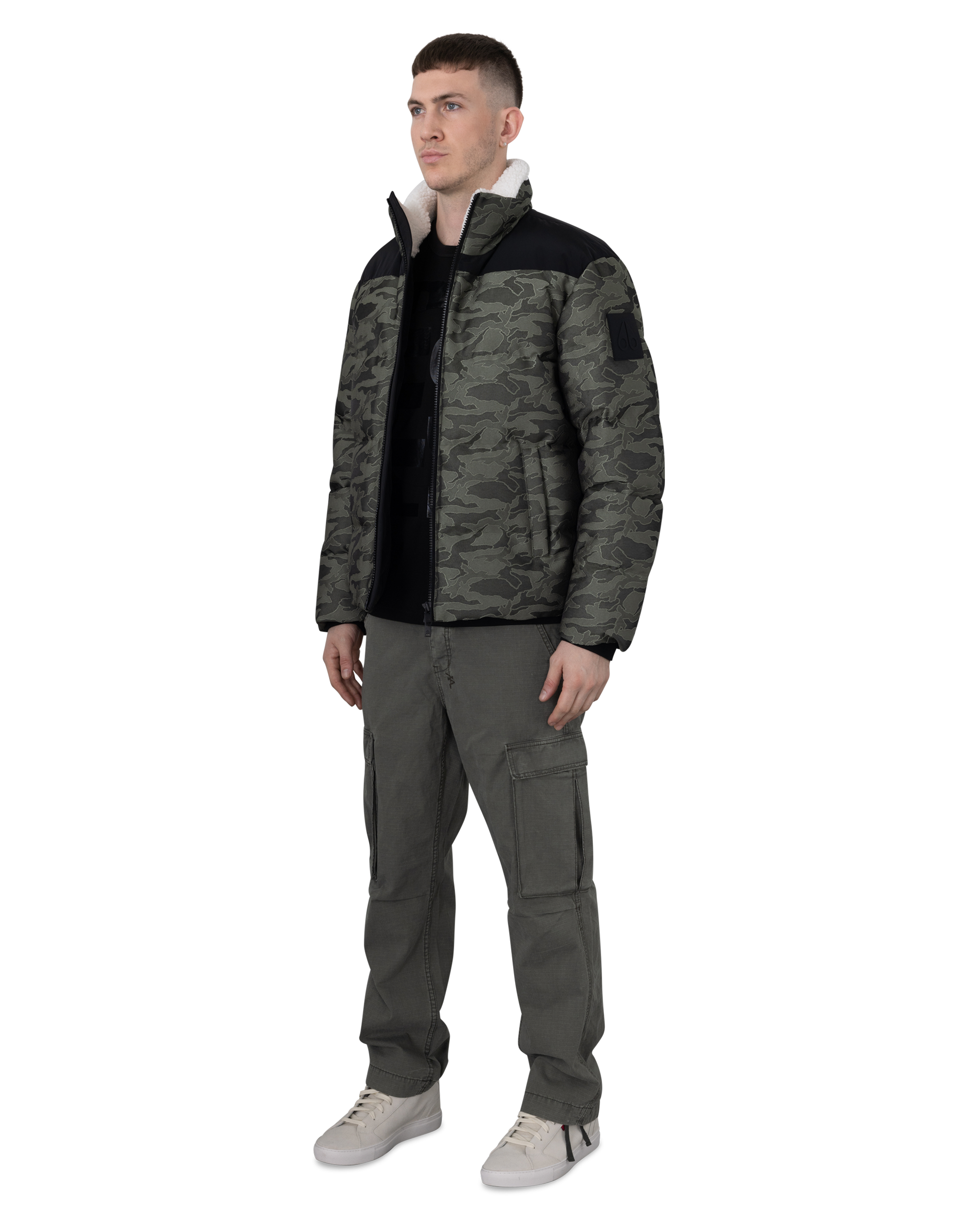 Moose Knuckles Kings Camo Down Puffer Jacket