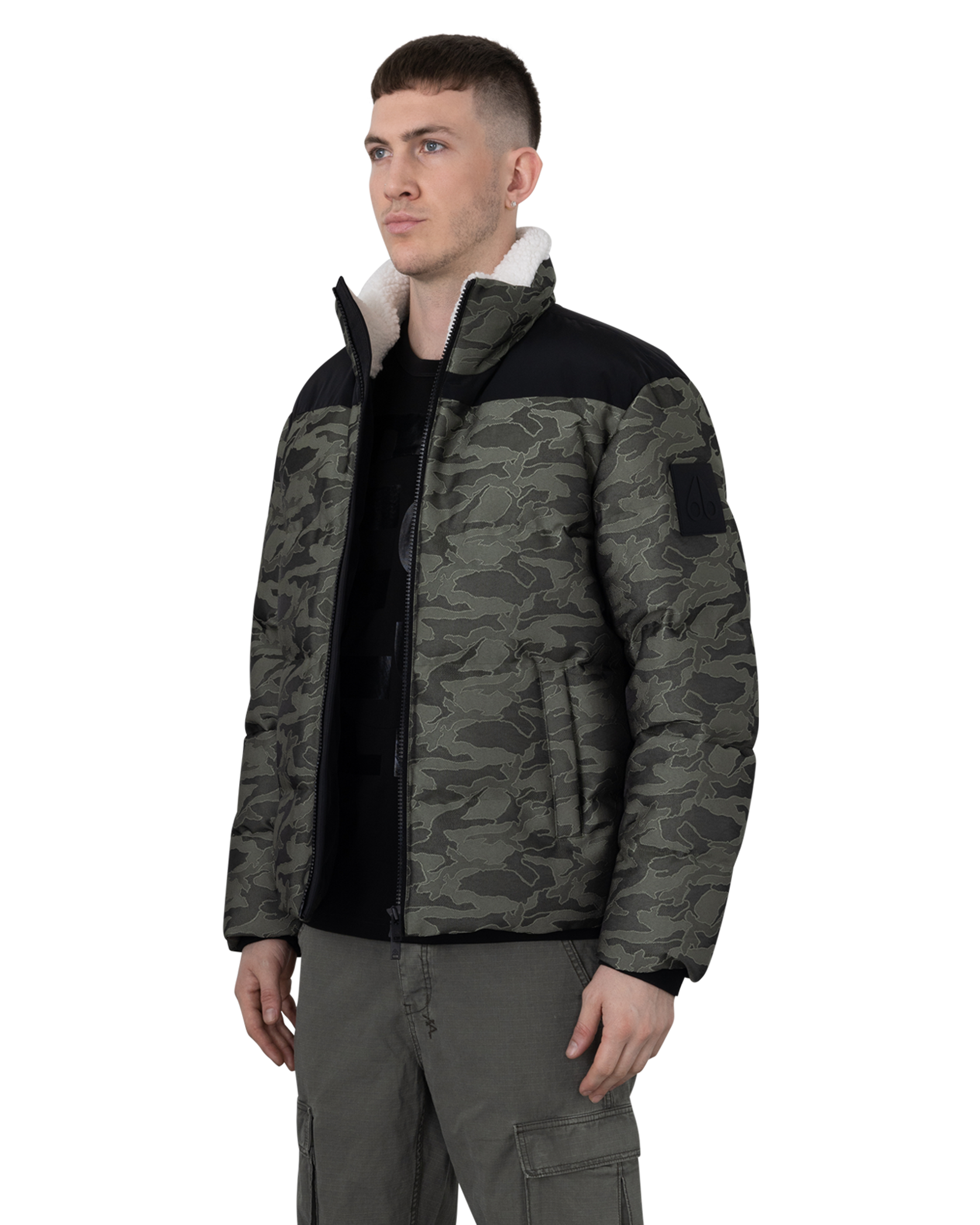 Moose Knuckles Kings Camo Down Puffer Jacket