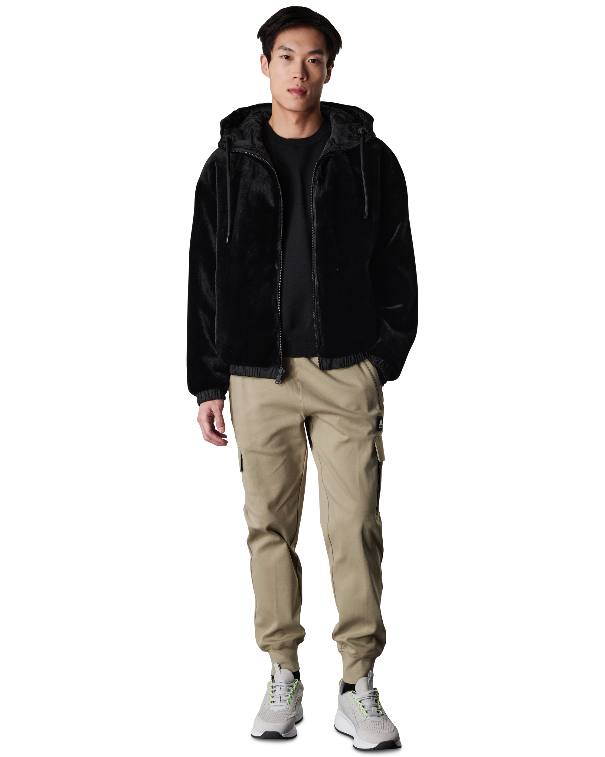 Reversible Borden Monogram Bunny Hoodie