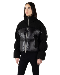 Moose Knuckles Agate Shearling Down Puffer Jacket